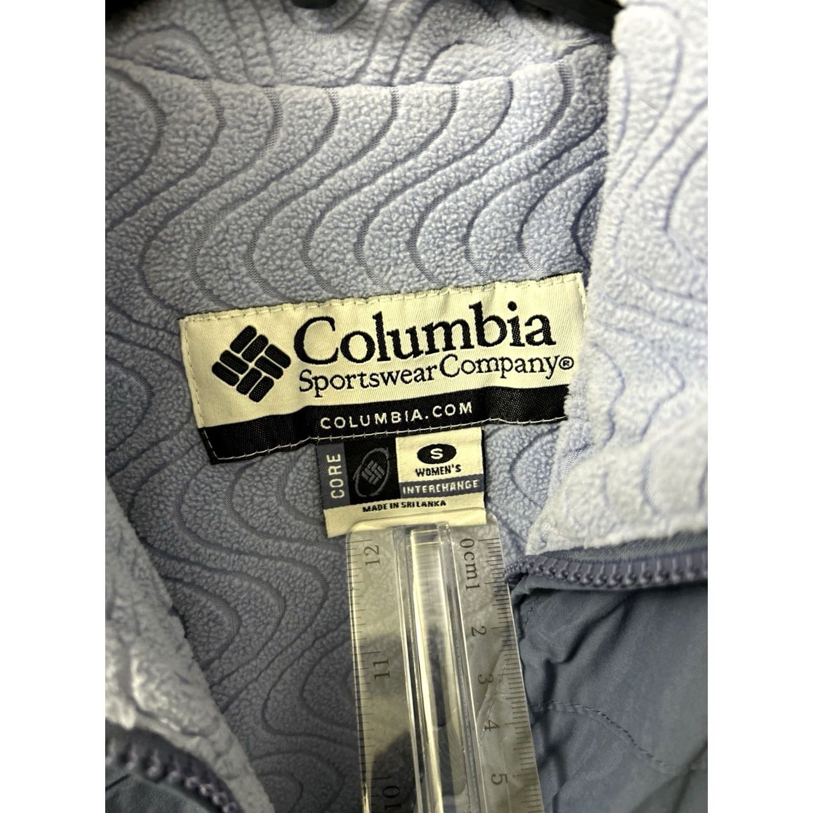 Vintage Columbia Jacket Womens S Blue Lined Full Zip Windproof All Seasons Fleece Lined Pocket Logo L/S Short Vintage No Size S / US 4 / IT 40 - 7 Thumbnail