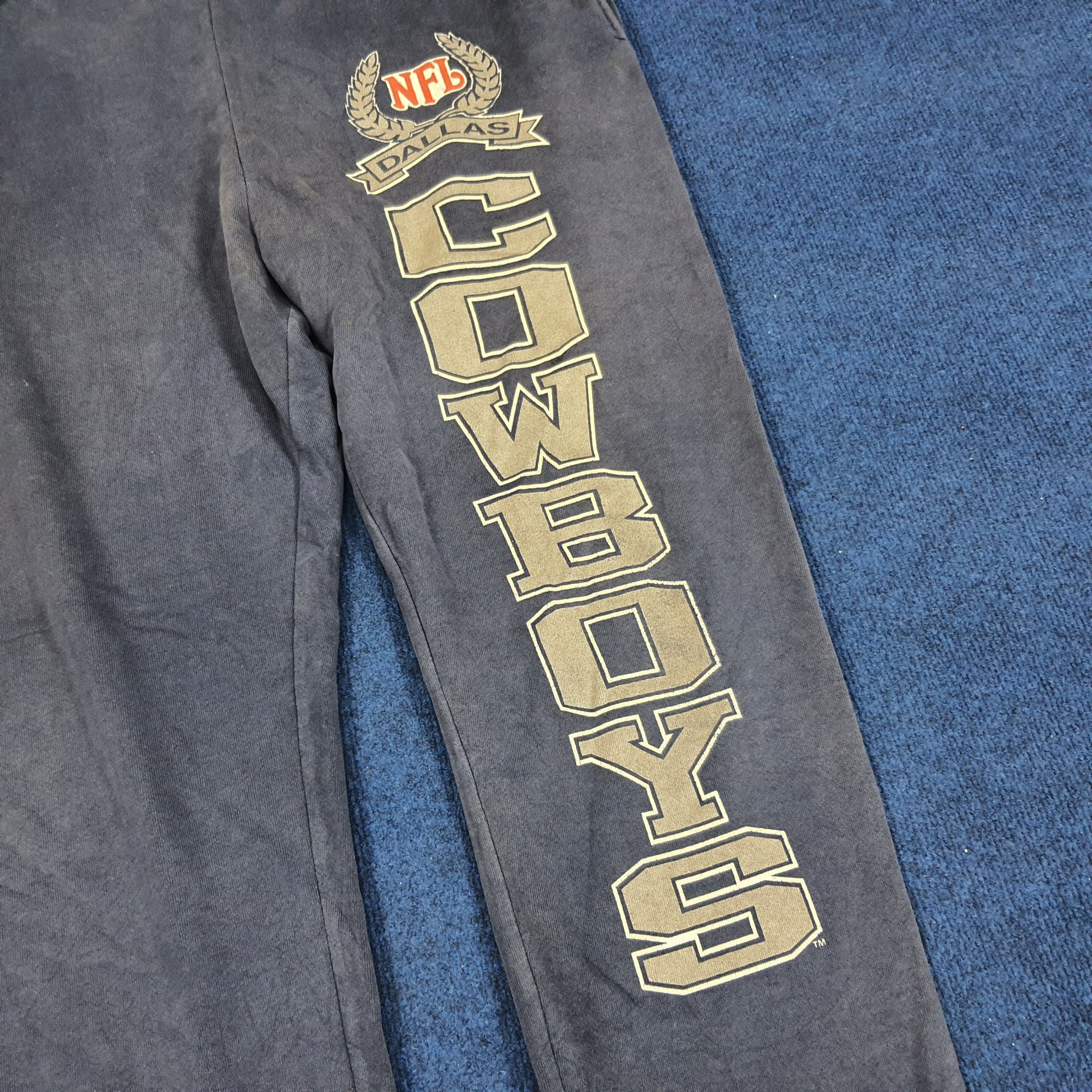 NFL × Vintage Vintage Nutmeg NFL Dallas Cowboys Sweatpants Size US 36 / EU 52 - 2 Thumbnail