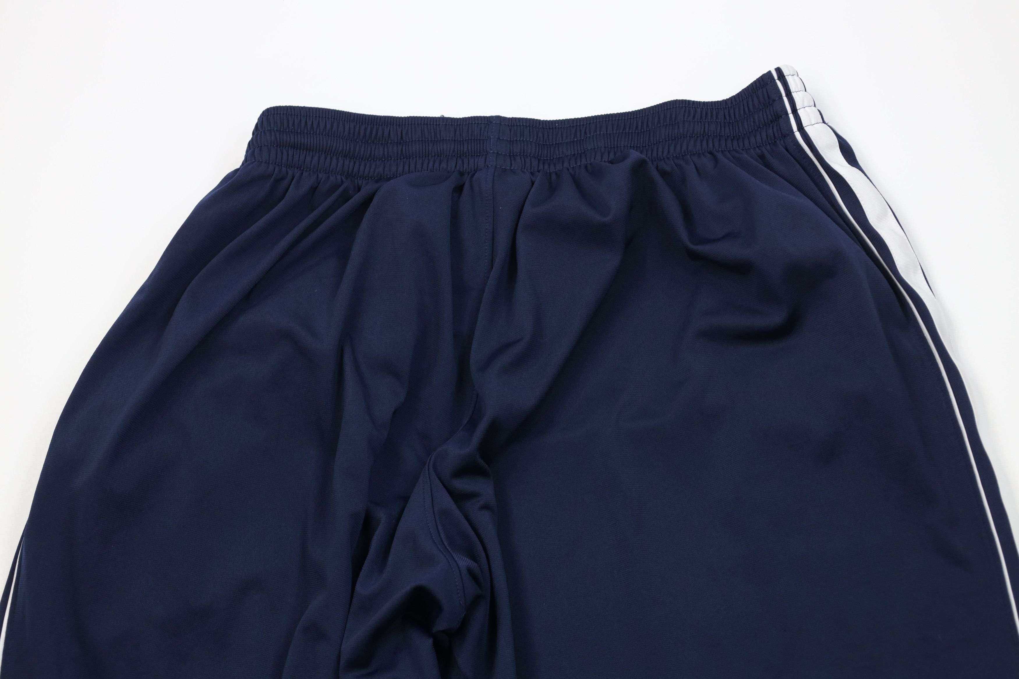 Nike Vintage Nike Mini Swoosh Striped Wide Leg Pants Navy Blue Size US 38 / EU 54 - 14 Thumbnail