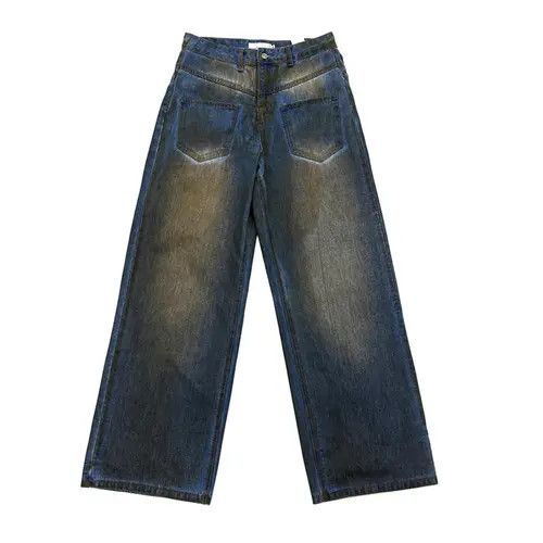 VIBE Oversized Wide Leg Denim Jeans Size US 32 / EU 48 - 7 Thumbnail