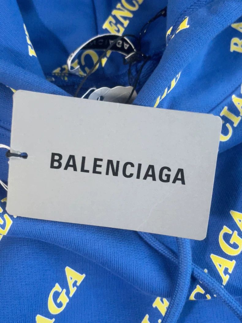 Balenciaga Balenciaga Full logo hoodie Size US XS / EU 42 / 0 - 3 Thumbnail