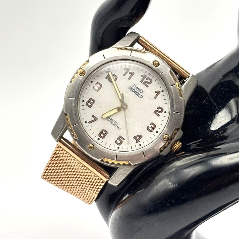 Timex Vintage Silver Timex Watch Size ONE SIZE - 1 Thumbnail