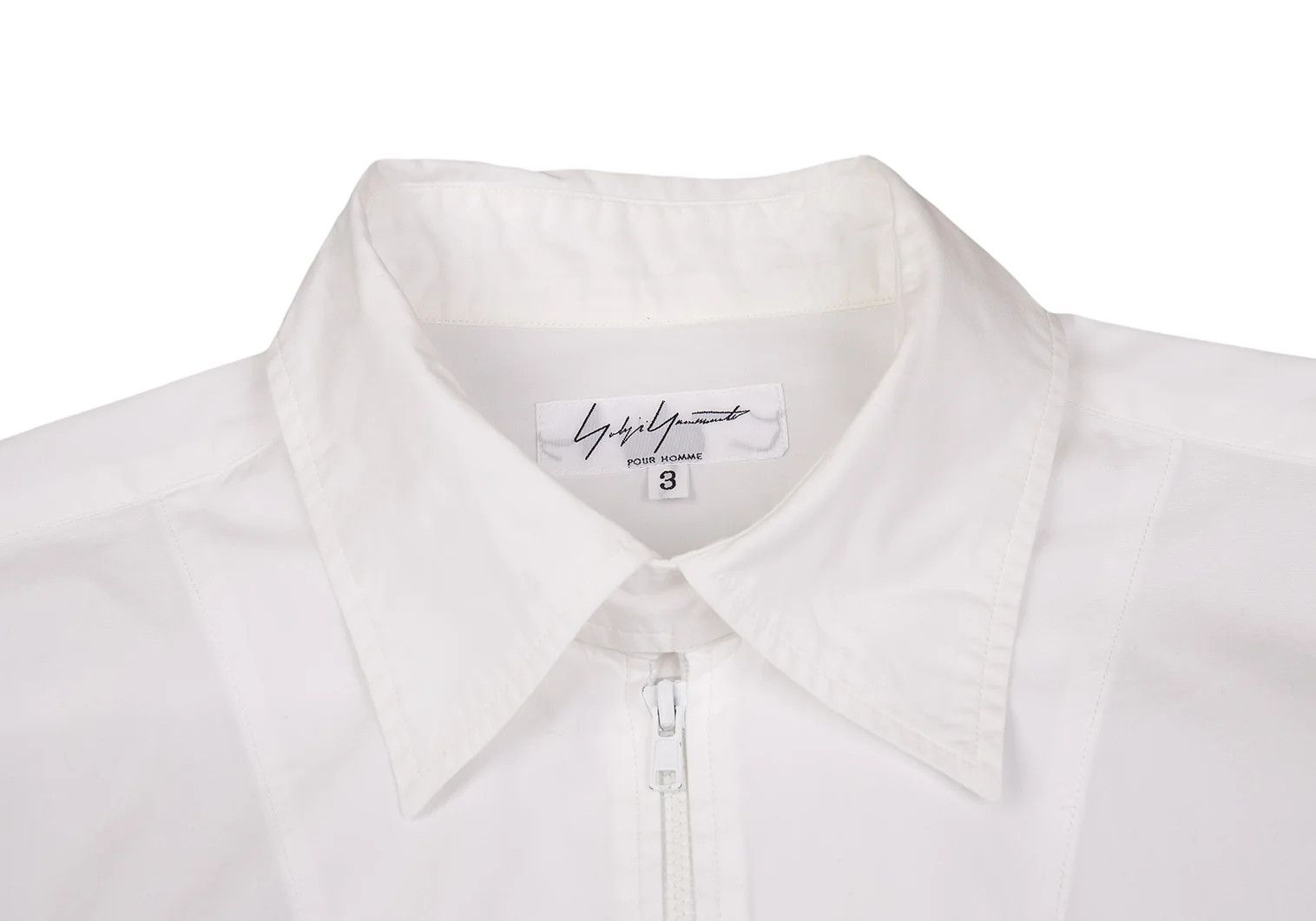 Yohji Yamamoto Yohji Yamamoto Cotton Double Zip Long Sleeve Shirt Size US XS / EU 42 / 0 - 5 Thumbnail