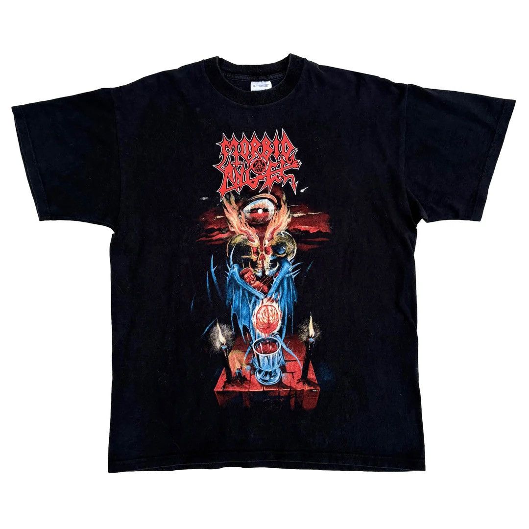 Morbid Angel 1998 98 90s Vintage Formula Fatal Flesh T-Shirt, image size:1080x1080