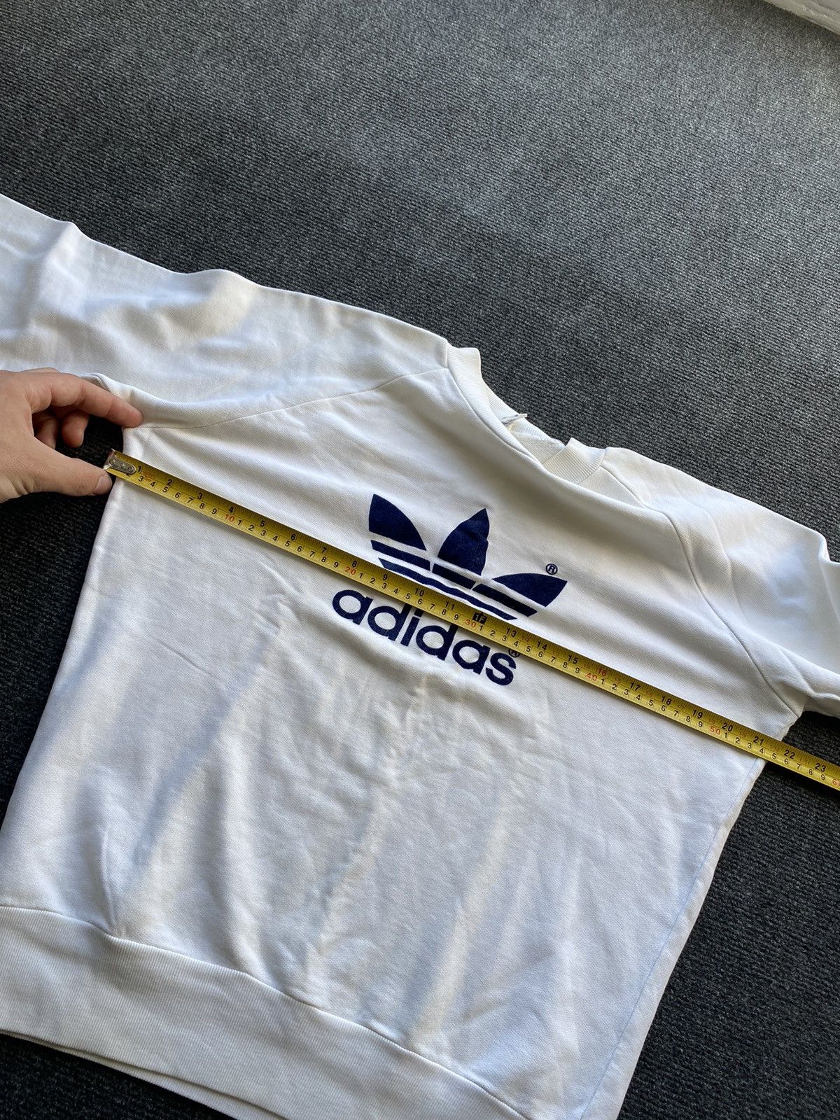Adidas 🔥1970s Adidas west germany white women m sweatshirt Size M / US 6-8 / IT 42-44 - 5 Thumbnail