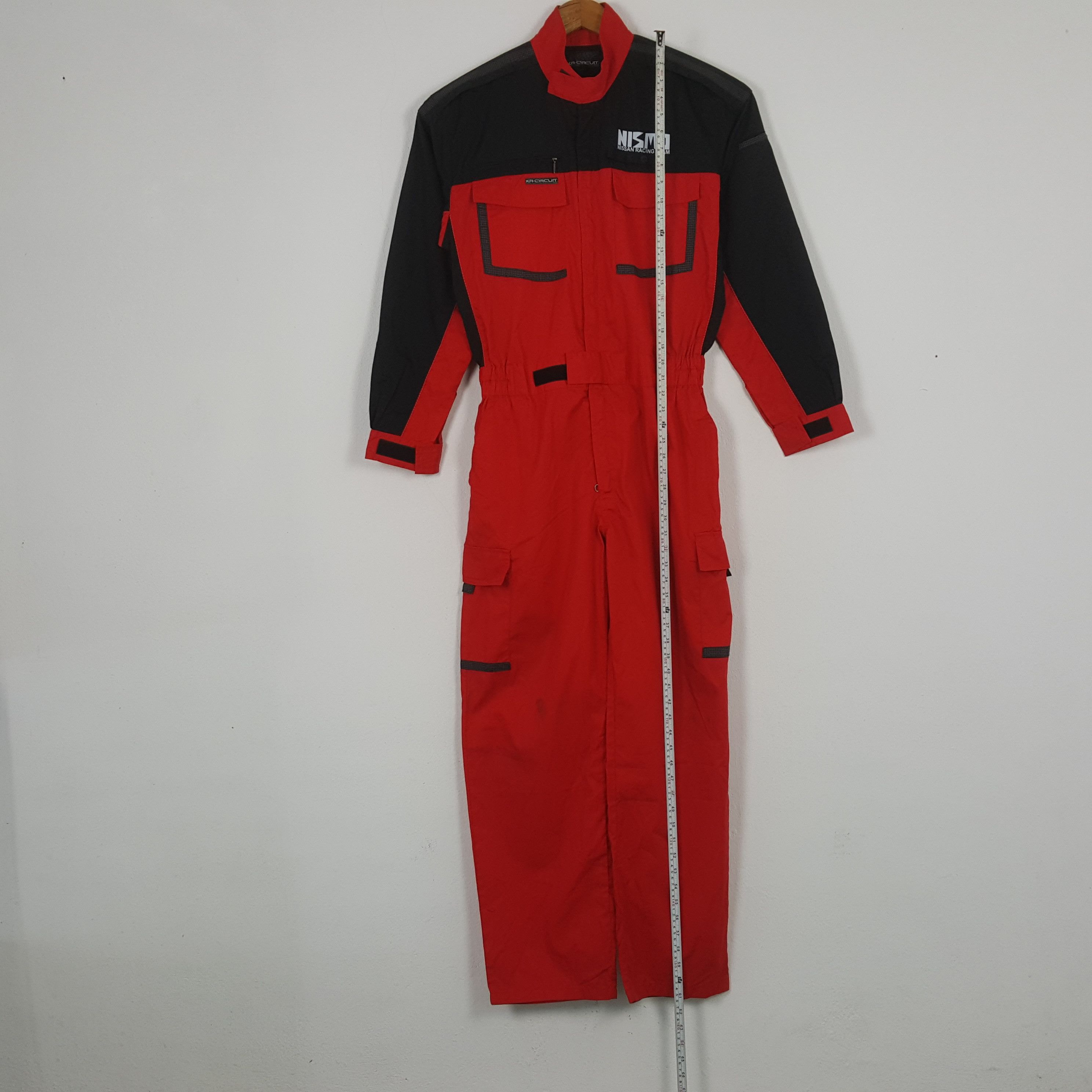 Japanese Brand × Vintage Vintange NISMO NISSAN RACING Custom Coverall Jacket C284N10 Size US M / EU 48-50 / 2 - 7 Thumbnail