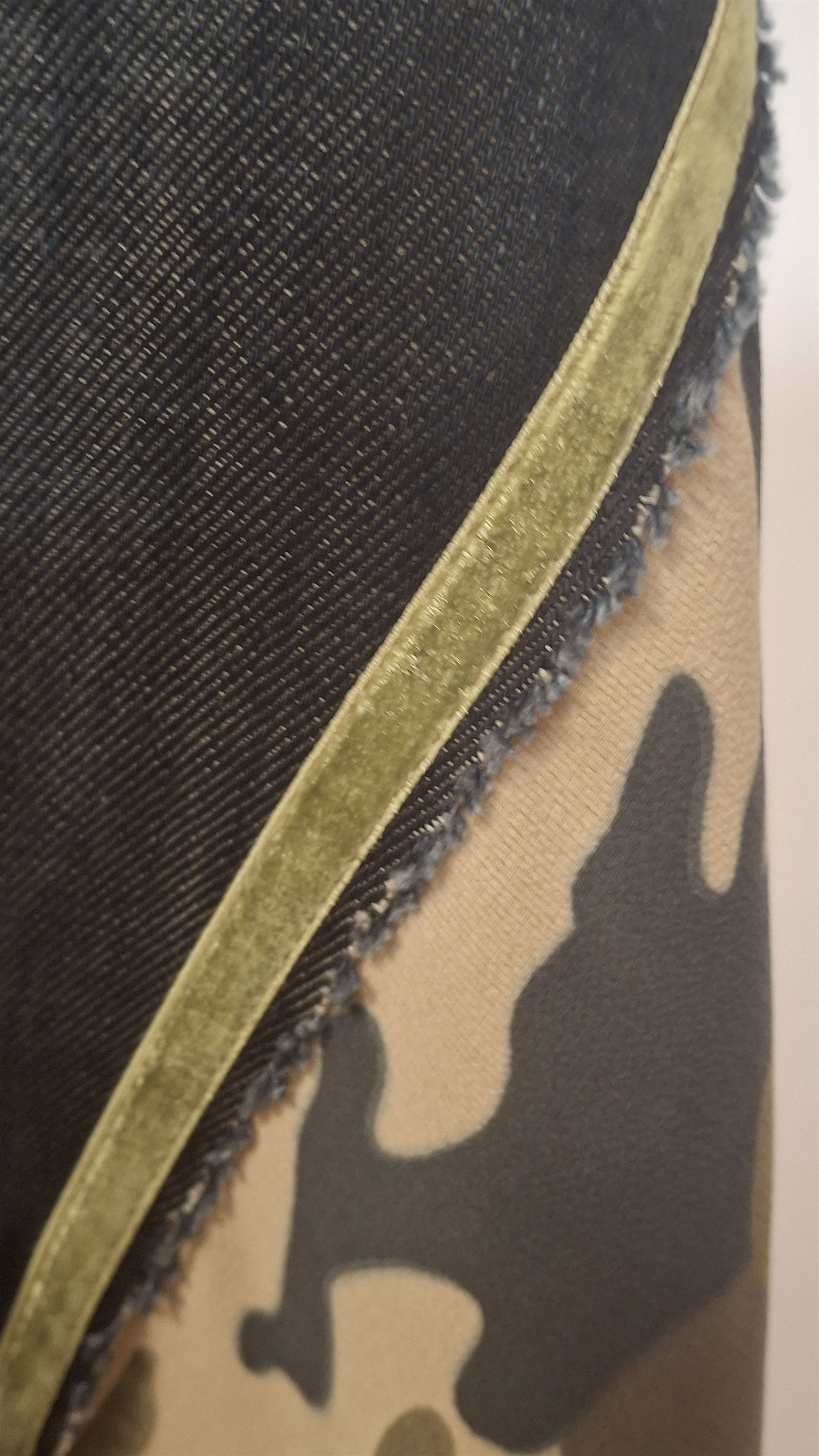 G-Star G-Star Reworked Camo Panel Skirt – Upcycled Art Denim Size 25" / US 0 / IT 36 - 14 Thumbnail