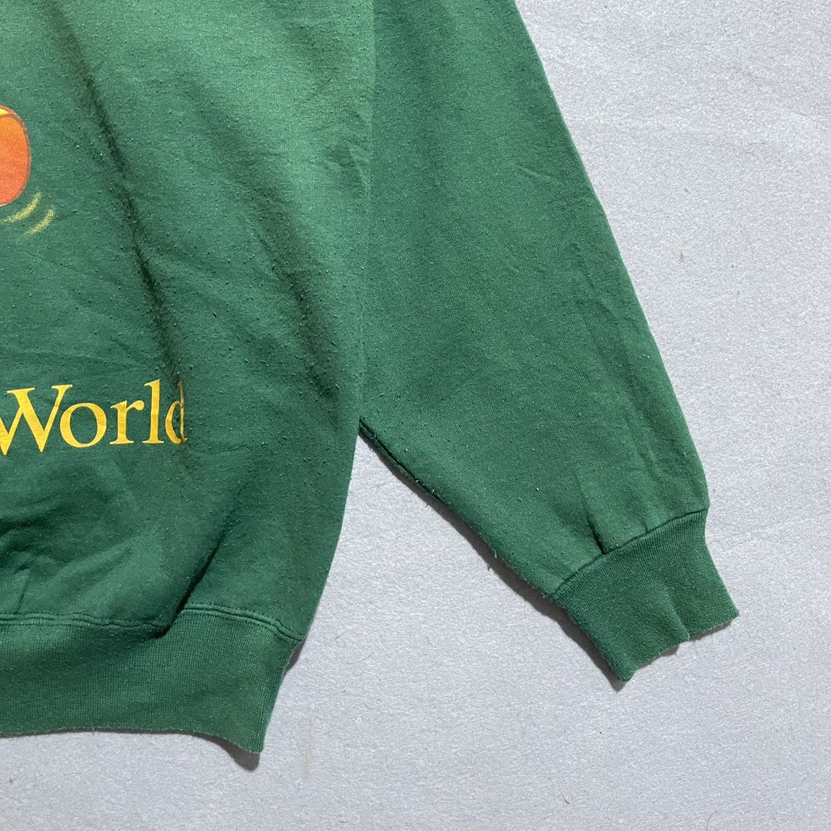 Disney Vintage 90s Walt Disney World Tigger Sweatshirt – Green Size US L / EU 52-54 / 3 - 4 Thumbnail