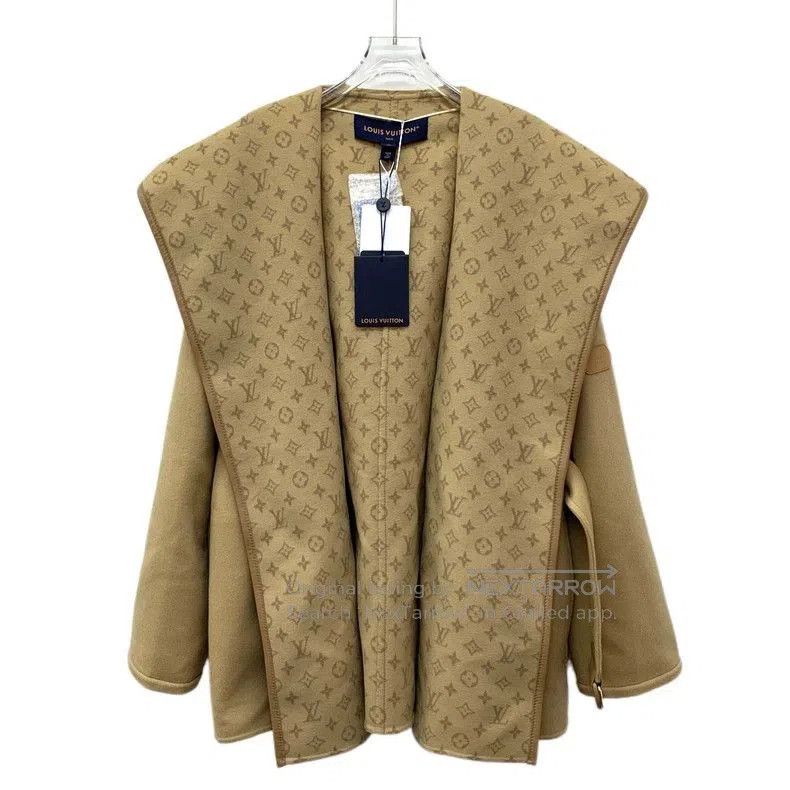 Louis Vuitton Louis Vuitton Monogram Wool Hooded Coat. Size US XS / EU 42 / 0 - 1 Thumbnail