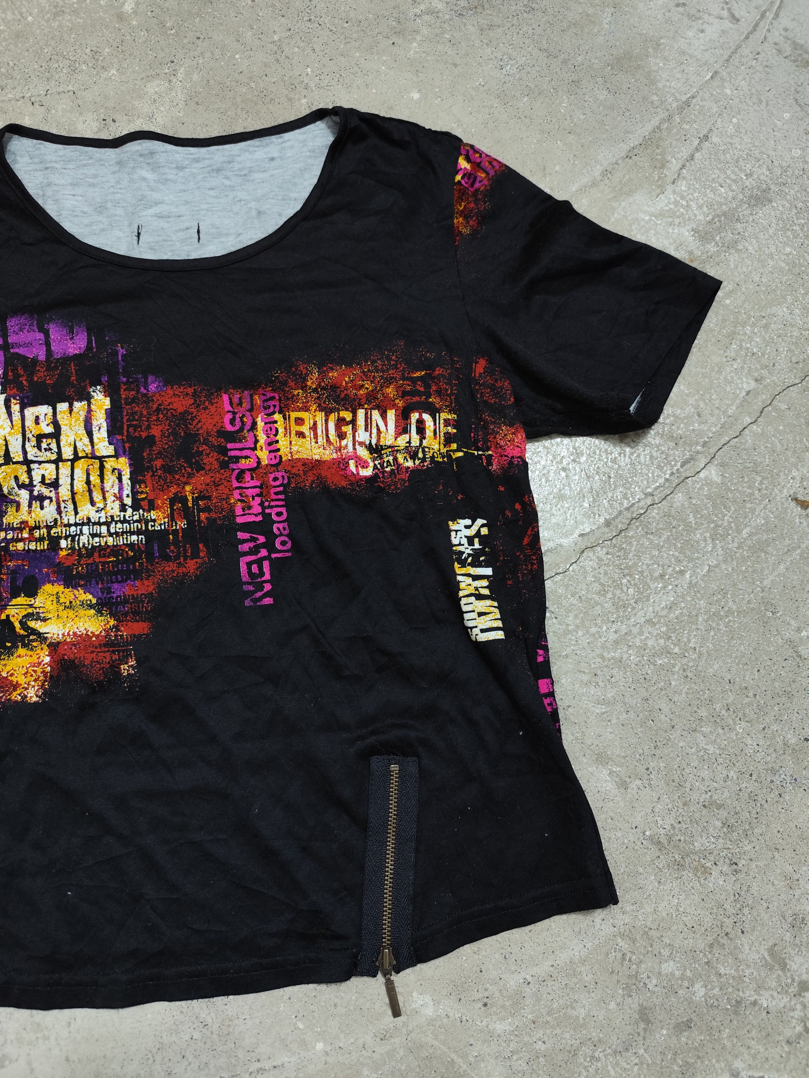 Beauty Beast × If Six Was Nine × Le Grande Bleu (L.G.B.) If six was nine style poem gothic punk shirt Size L / US 10 / IT 46 - 3 Thumbnail