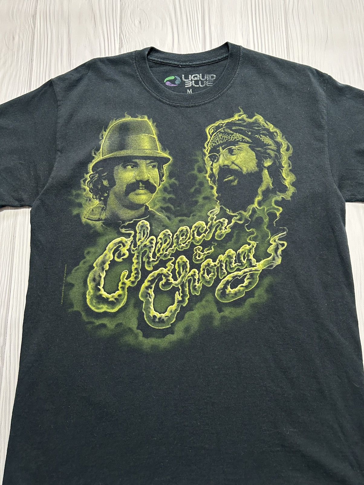 Liquid Blue Vintage Liquid Blue Cheech Chong Comedian Band 2014 T-Shirt Size US M / EU 48-50 / 2 - 4 Thumbnail