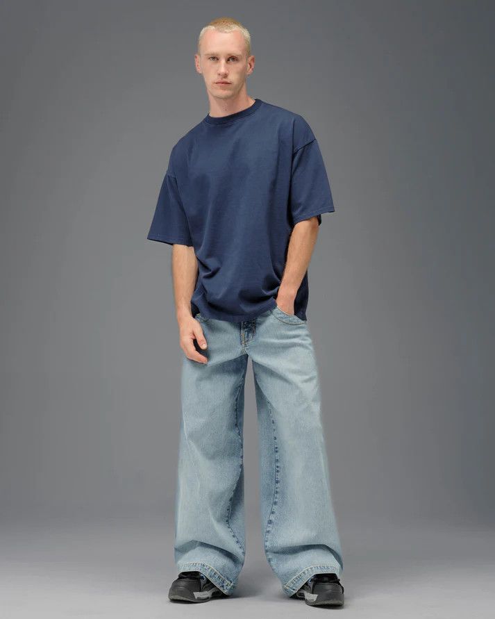 JNCO Hellfire Jeans Hand-Sand Size US 34 / EU 50 - 1 Thumbnail