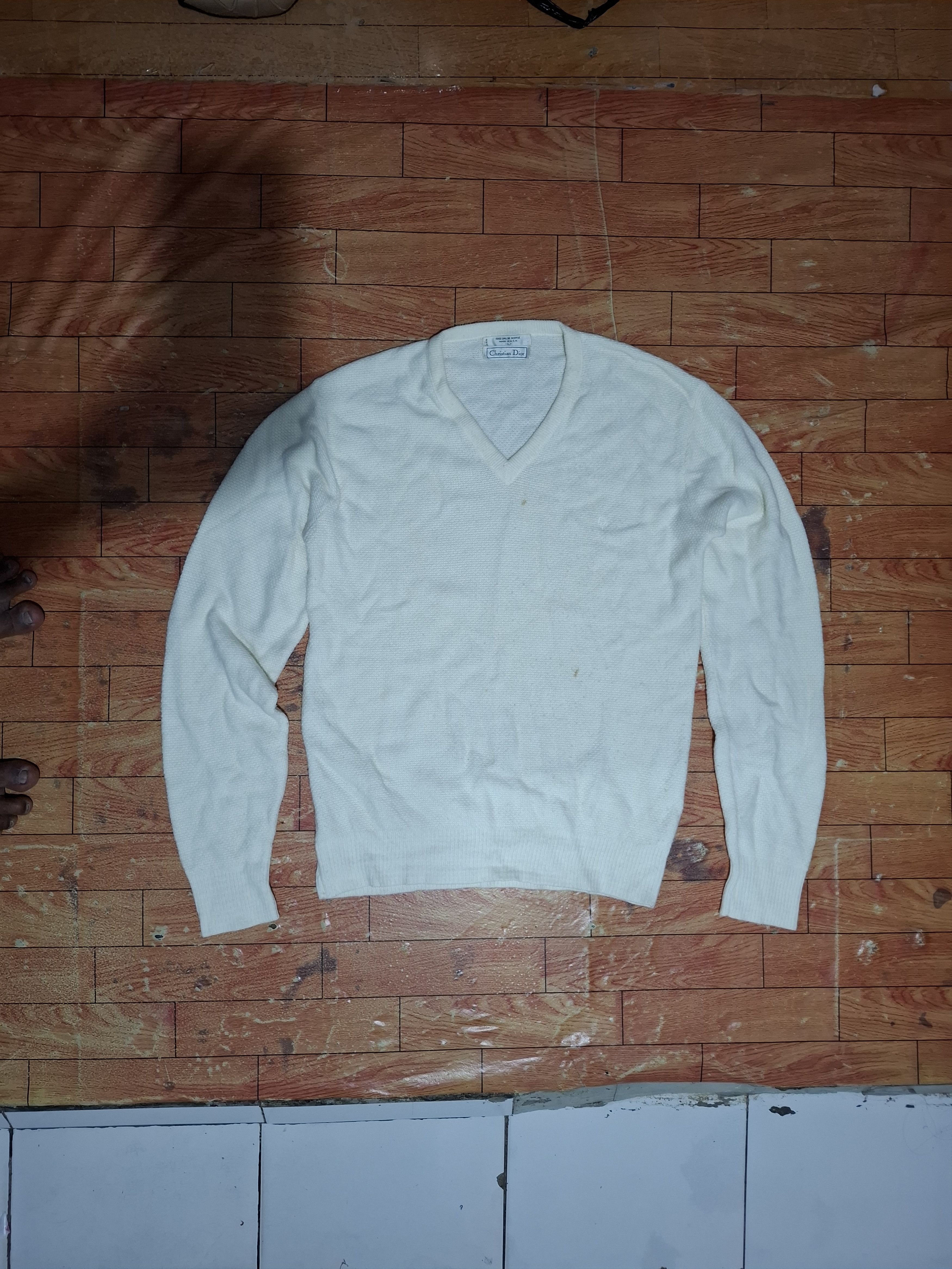 Christian Dior Monsieur Vintage knit christian dior 80s Size US L / EU 52-54 / 3 - 1 Thumbnail