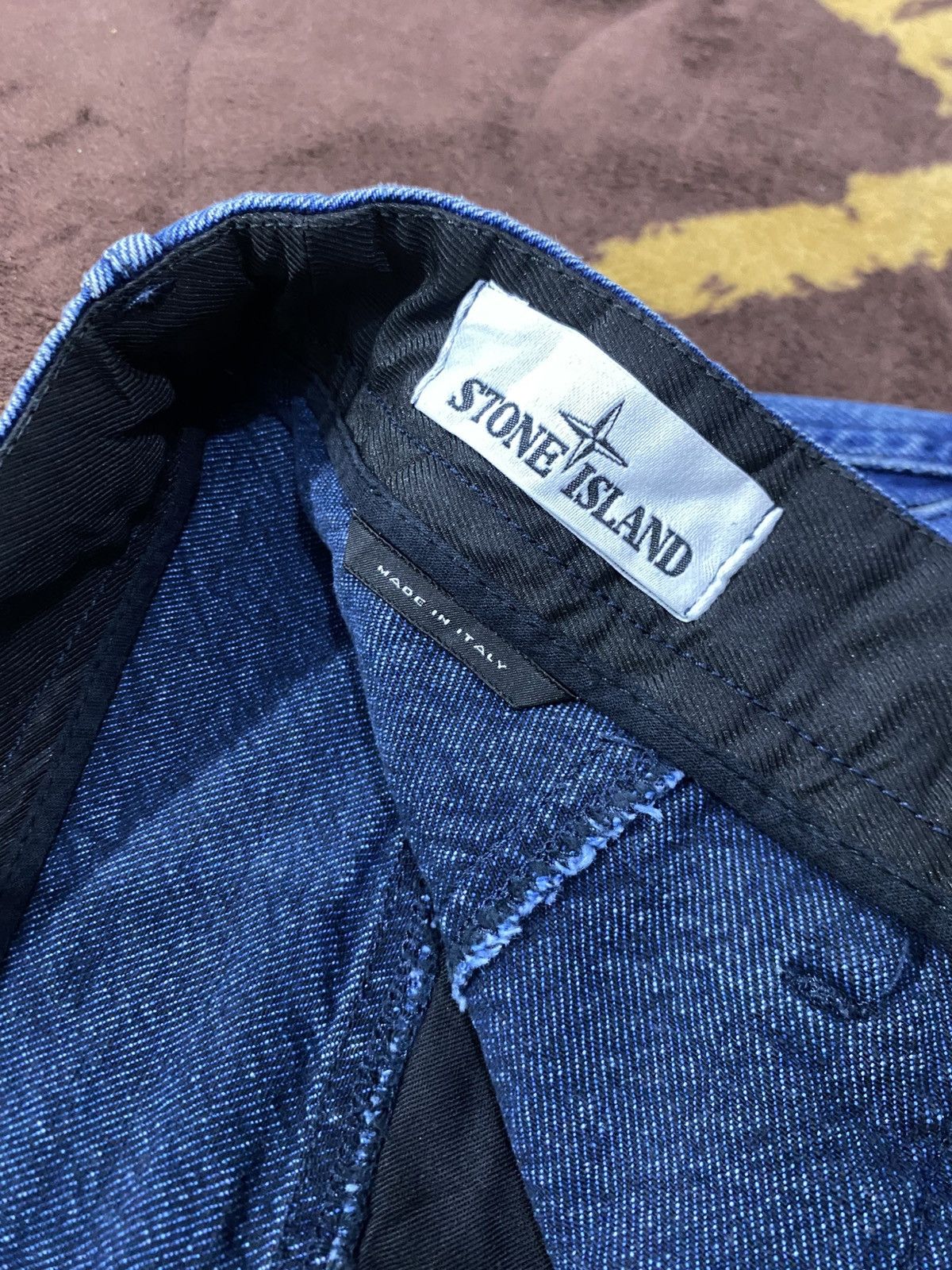 Stone Island Stone Island Patch Jeans Pants Size US 33 - 10 Thumbnail