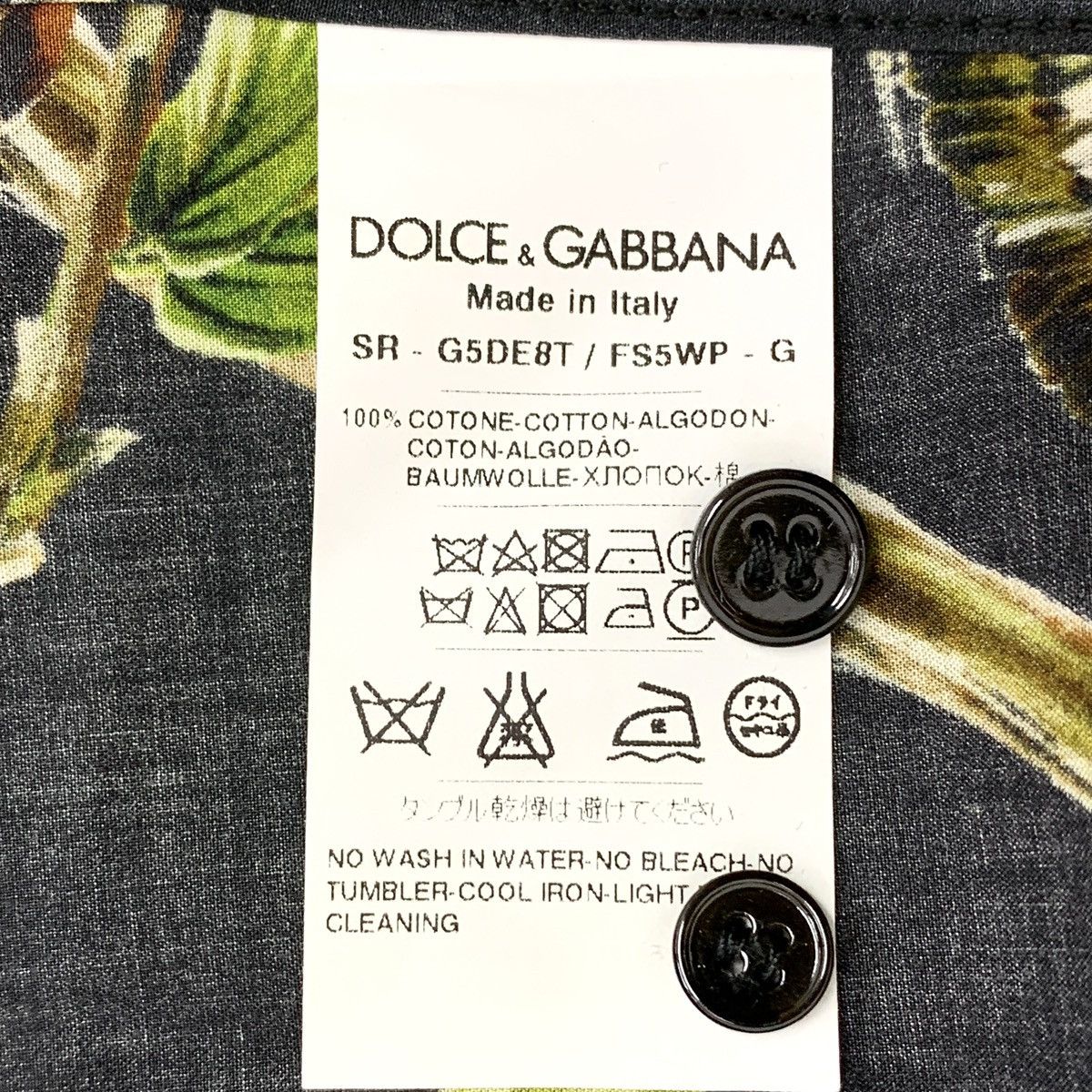 Dolce & Gabbana Dolce & Gabbana Long Sleeve Shirt K26WX Size US M / EU 48-50 / 2 - 6 Thumbnail