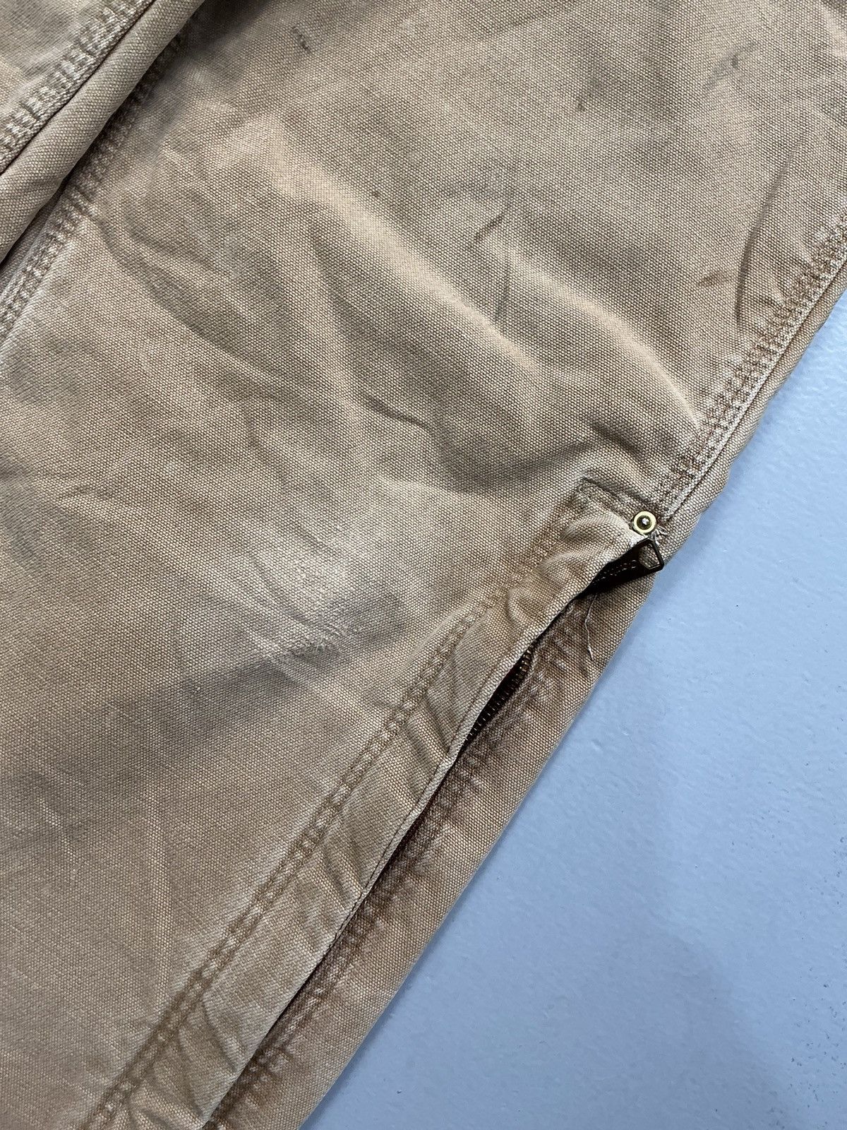 Carhartt Vintage Carhartt B10 BRN quintet line carpenter workwear Size US 32 / EU 48 - 8 Thumbnail