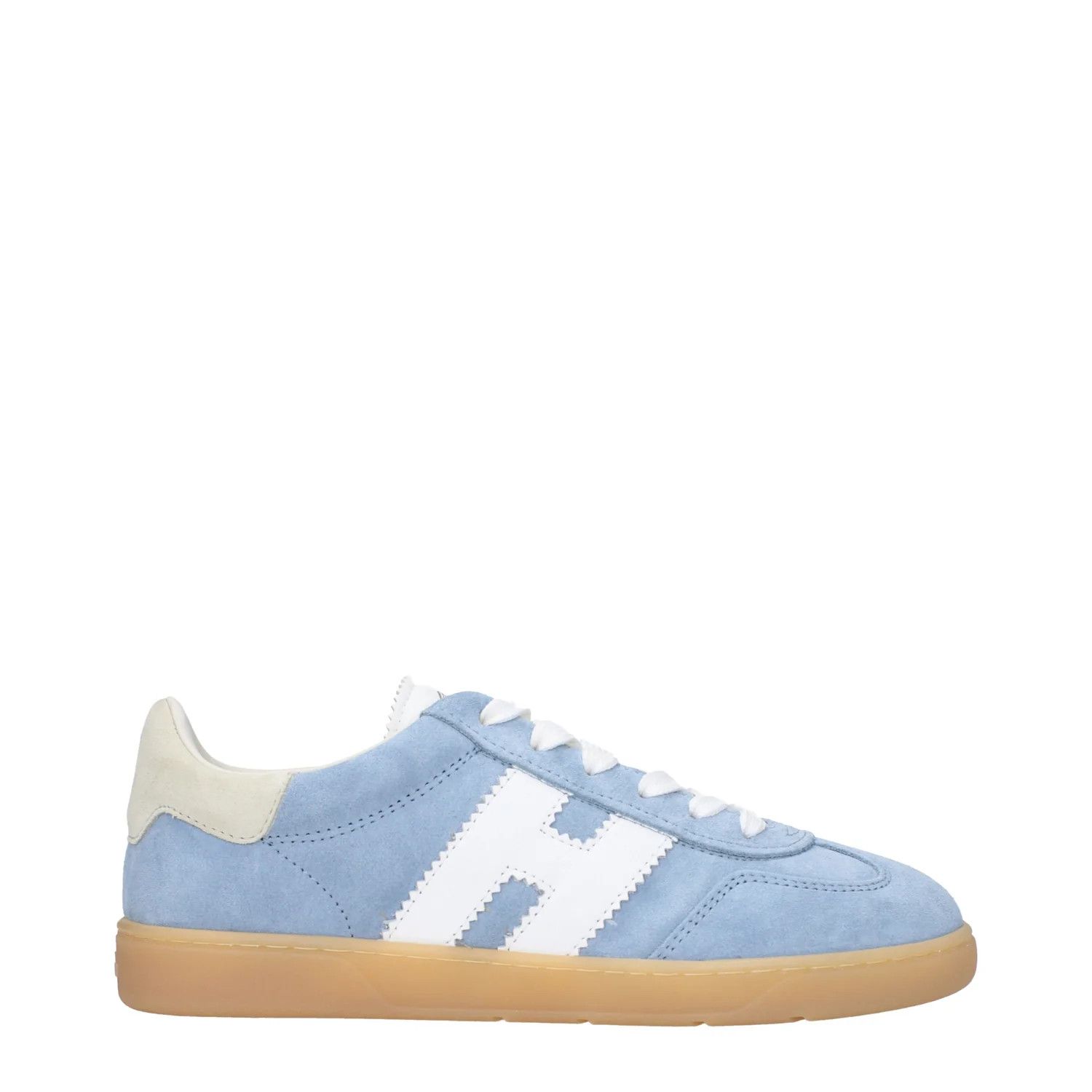 Hogan ob1o1e1124 Suede Sneakers in Light Blue Size US 8 / IT 38 - 1 Thumbnail