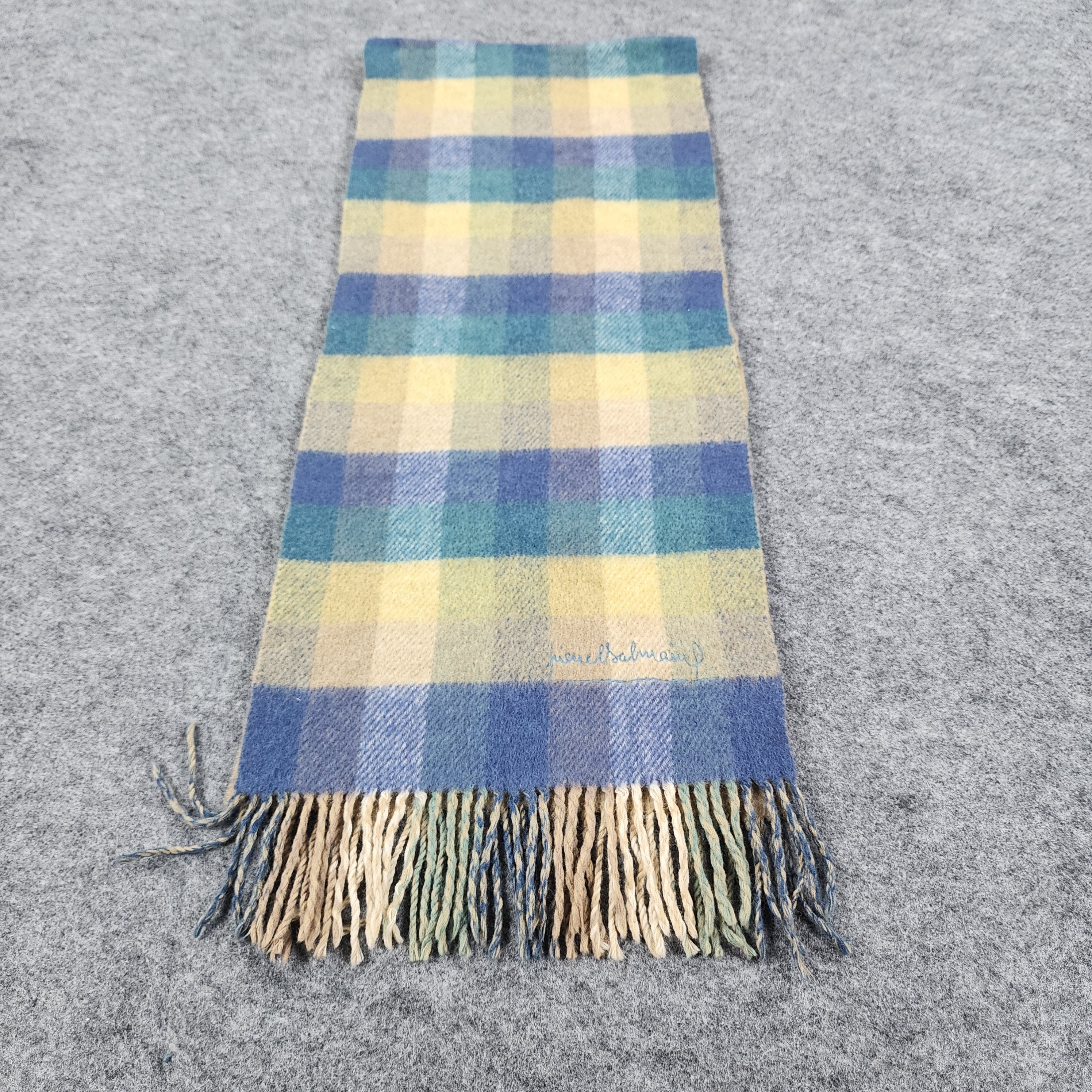 Pierre Balmain × Vintage Pierre Balmain Scarf / Muffler / Neckwear D003 Size ONE SIZE - 3 Thumbnail