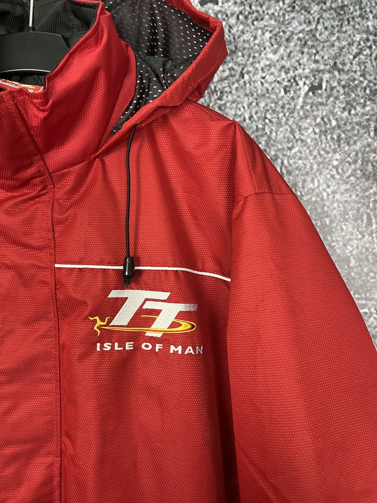 Vintage TT Isle Of Man Racing Jacket Road Races Mountain Course Sz L Size US L / EU 52-54 / 3 - 5 Thumbnail
