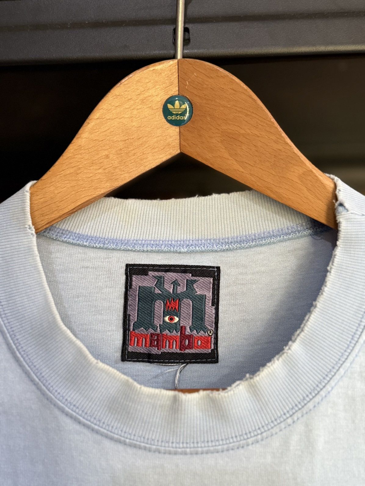 Mambo × Vintage Thrashed Vintage 80s Mambo Accept No Substitutes Tee Size US L / EU 52-54 / 3 - 11 Thumbnail