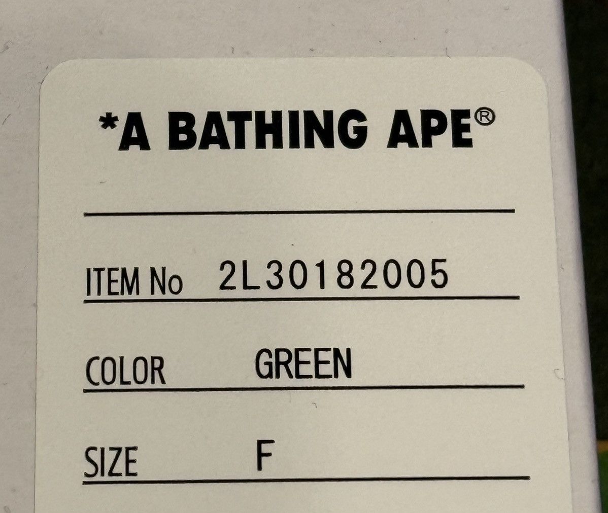 Bape ABC Camo Baby Milo Ashtray Size ONE SIZE - 6 Thumbnail