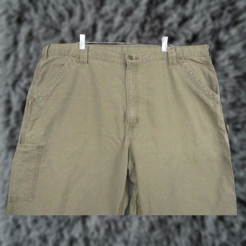 Carhartt Carhartt Cargo Carpenter Pants Men 42x32 Brown Relaxed Fit Size US 42 / EU 58 - 1 Thumbnail