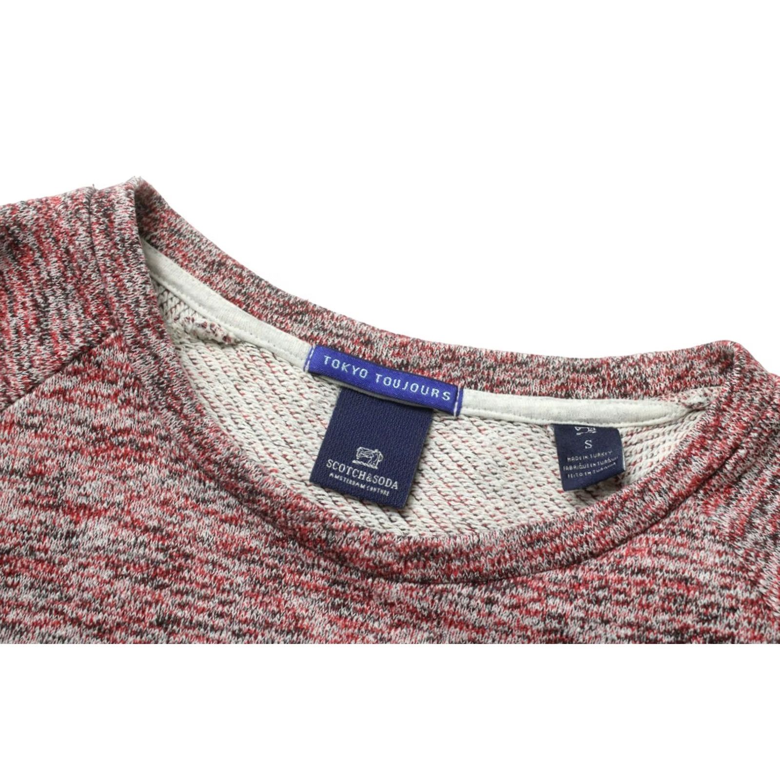 Scotch & Soda SCOTCH & SODA Sweatshirt Men SMALL Pullover Crew Melange Size US S / EU 44-46 / 1 - 4 Thumbnail
