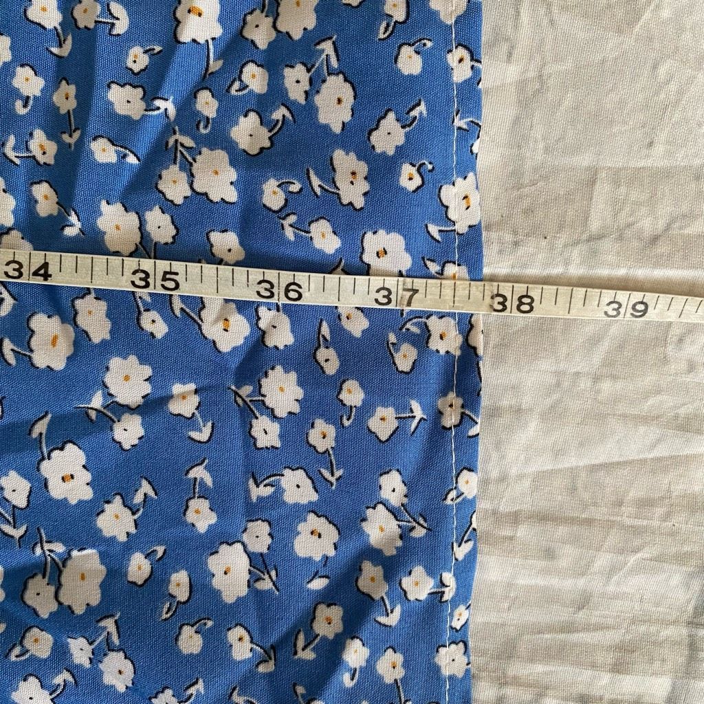 Other Women XS floral print tank top strap fit and flare dress blu Size XS / US 0-2 / IT 36-38 - 10 Thumbnail
