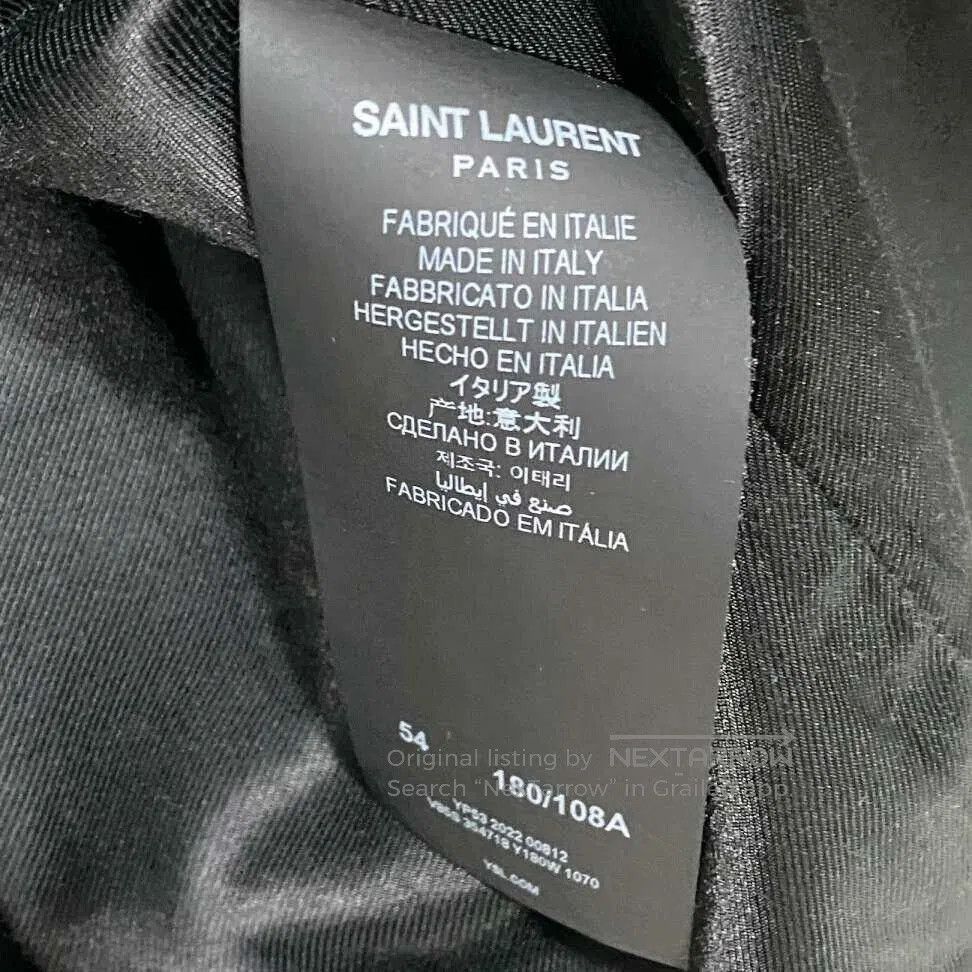 Saint Laurent Paris Saint Laurent Classic Baseball Jacket. Size US L / EU 52-54 / 3 - 5 Thumbnail