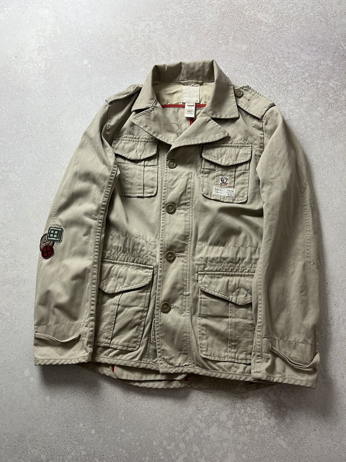 Diesel Vintage Diesel Military Blue Panthers Jacket Fighters Size US M / EU 48-50 / 2 - 1 Thumbnail