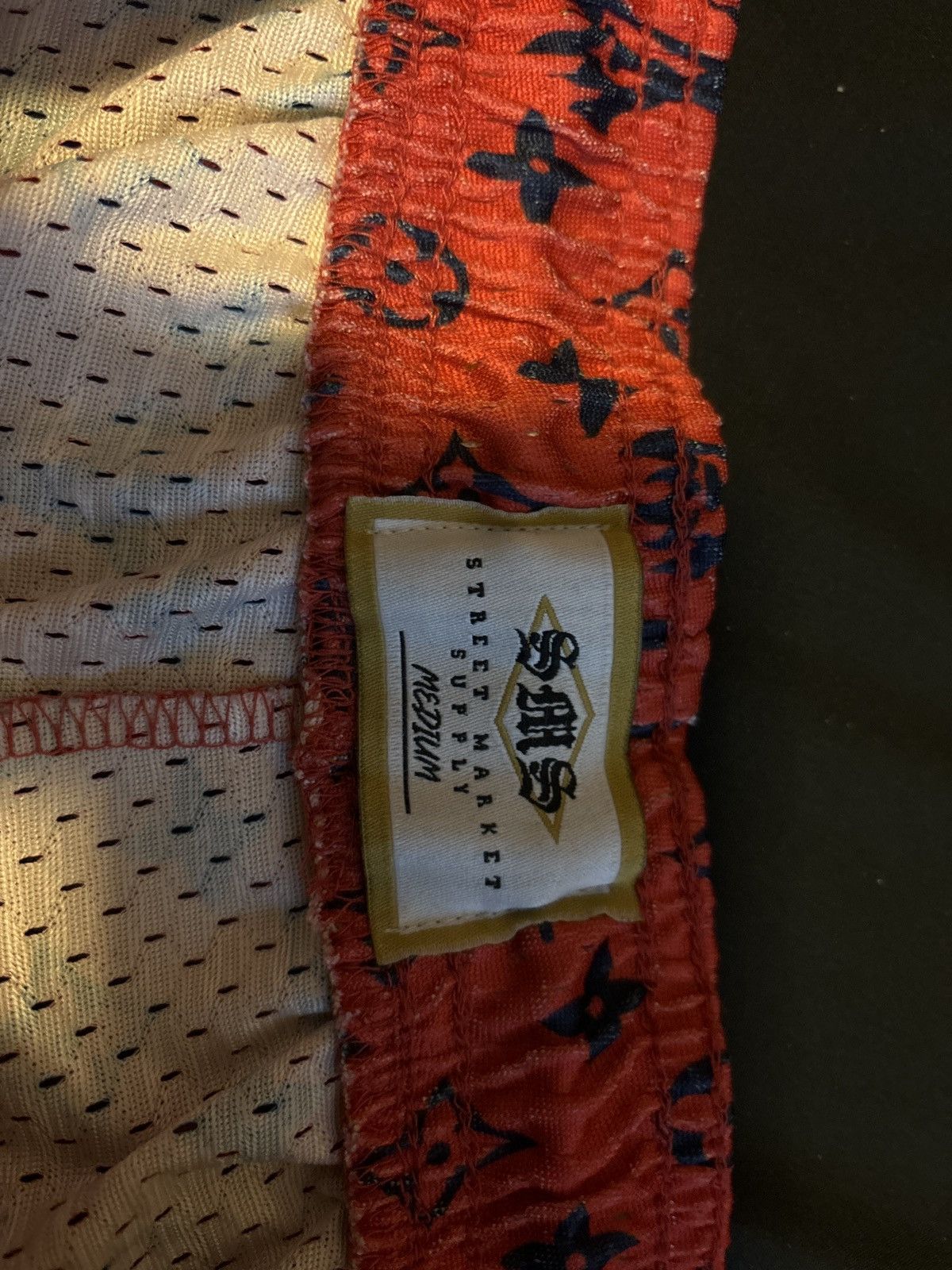 Other Street Market Supply LV Mesh Shorts Size US 30 / EU 46 - 2 Thumbnail