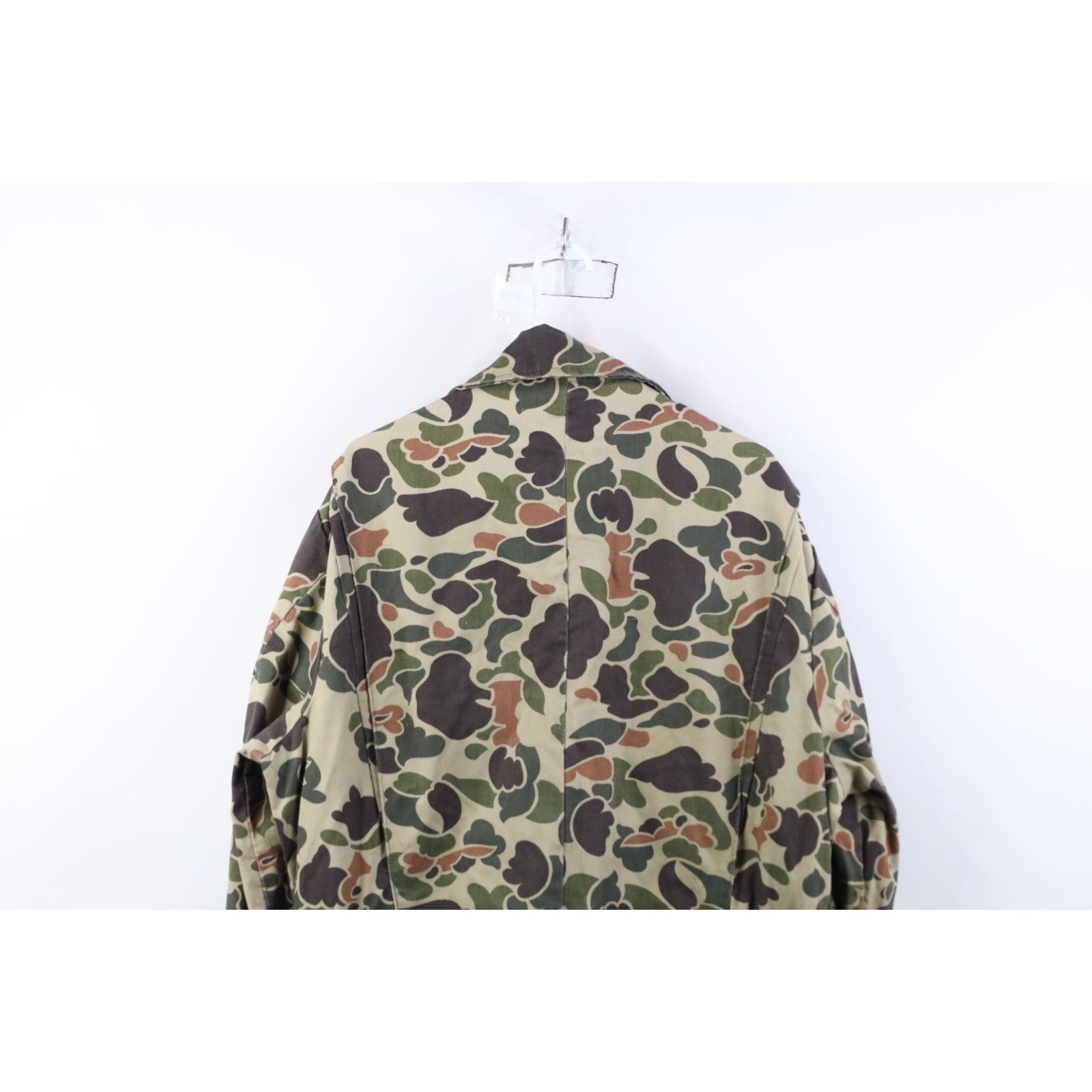 Vintage 70s 80s Walls Frogskin Camouflage Coveralls Bibs