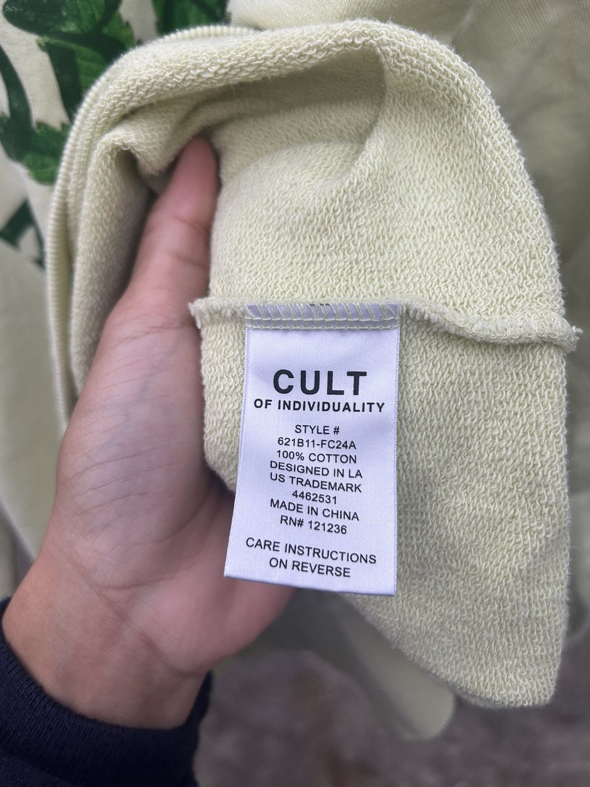 Cult Of Individuality × Designer Cult Of Individuality Novelty Crewneck Sex Drugs Rock&Roll Size US M / EU 48-50 / 2 - 5 Thumbnail