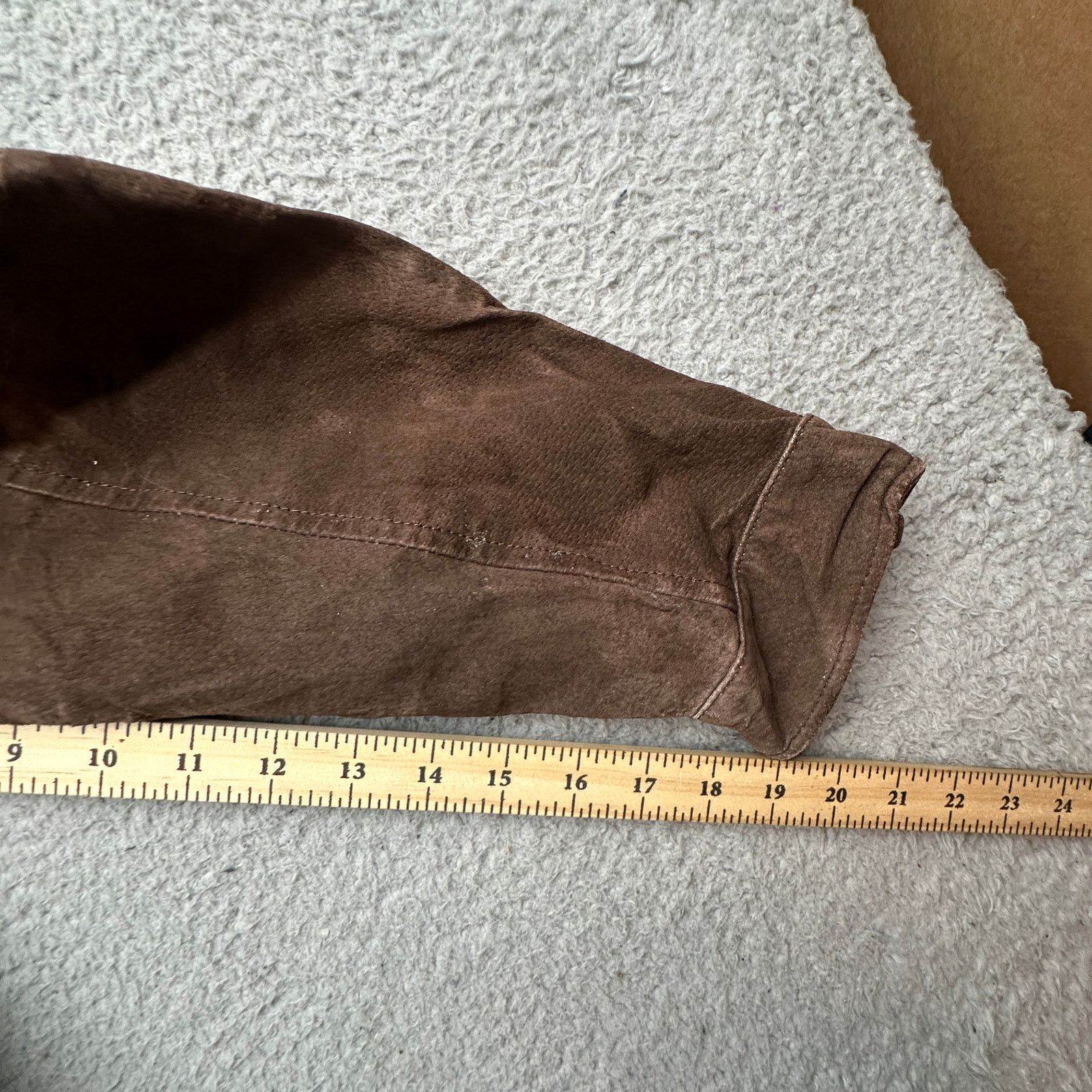 Other VTG Boston Harbour Brown Suede Leather Jacket Small Bomber Size US S / EU 44-46 / 1 - 6 Thumbnail