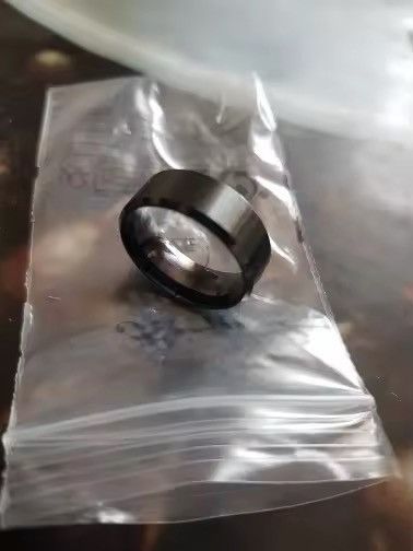 Jewelry Fashion Titanium Steel Black Classic Ring For Men Size ONE SIZE - 4 Thumbnail