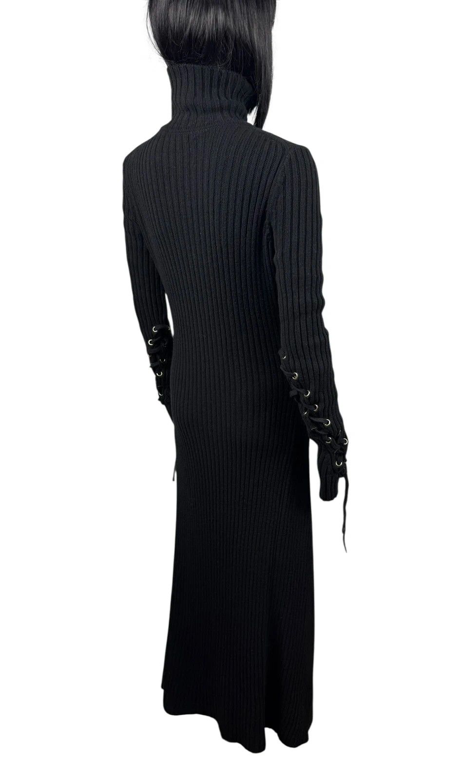 Maje Maje Maxi Dress Knit Turtleneck Wool Blend size 3 Size M / US 6-8 / IT 42-44 - 7 Thumbnail