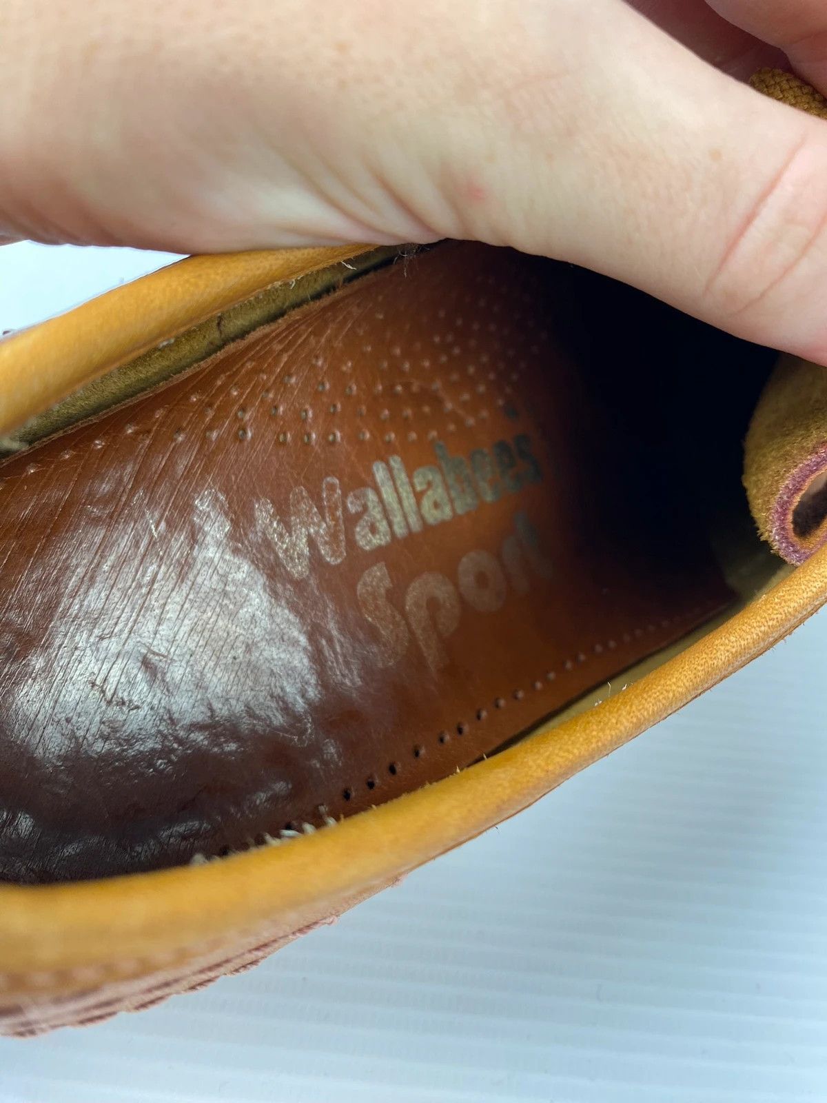 Clarks × Genuine Leather clarks wallabees sport vintage archive moc toe Size US 7.5 / EU 40-41 - 9 Thumbnail