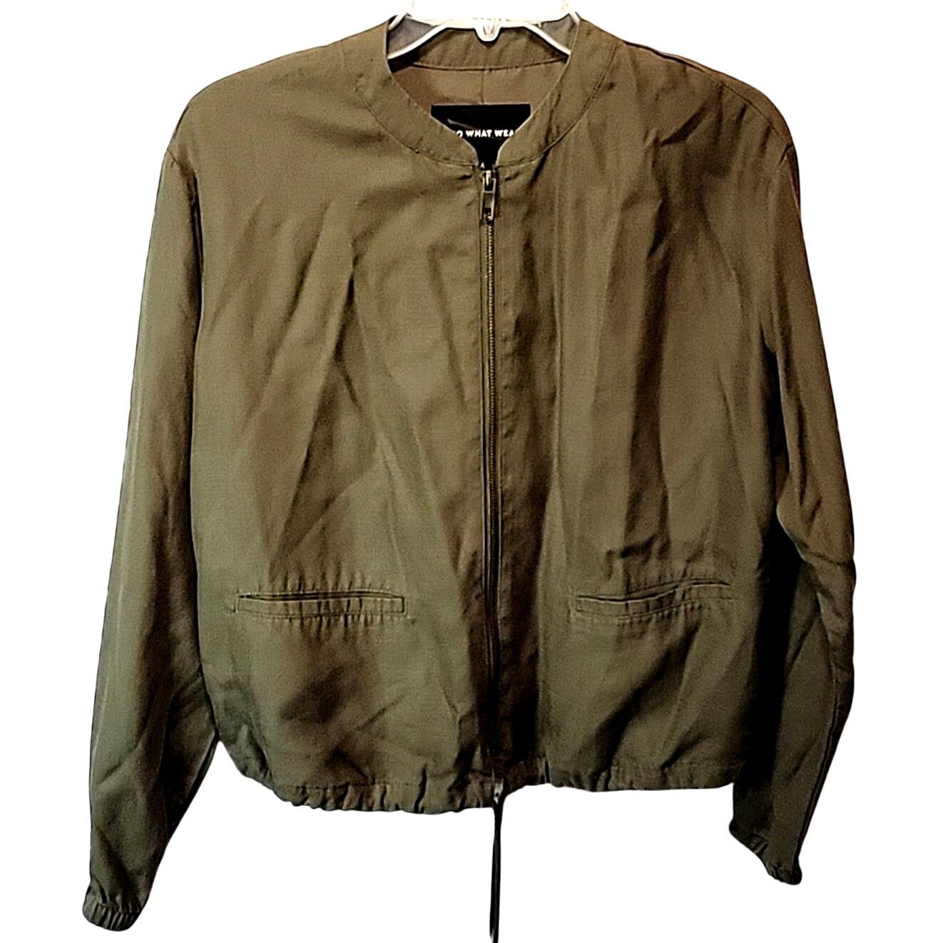 Other Olive Green Bomber Jacket Size Medium Size M / US 6-8 / IT 42-44 - 1 Thumbnail
