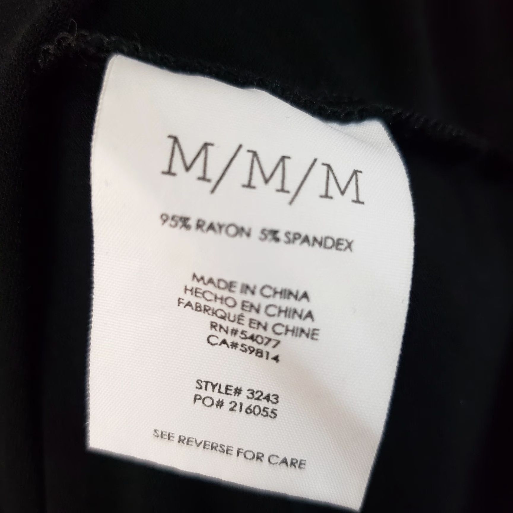 Vintage Cabi 3243 Womens Beyond Tee Sz Medium Black Layered Tunic Sleeveless Shirt Blouse M Size M / US 6-8 / IT 42-44 - 6 Thumbnail