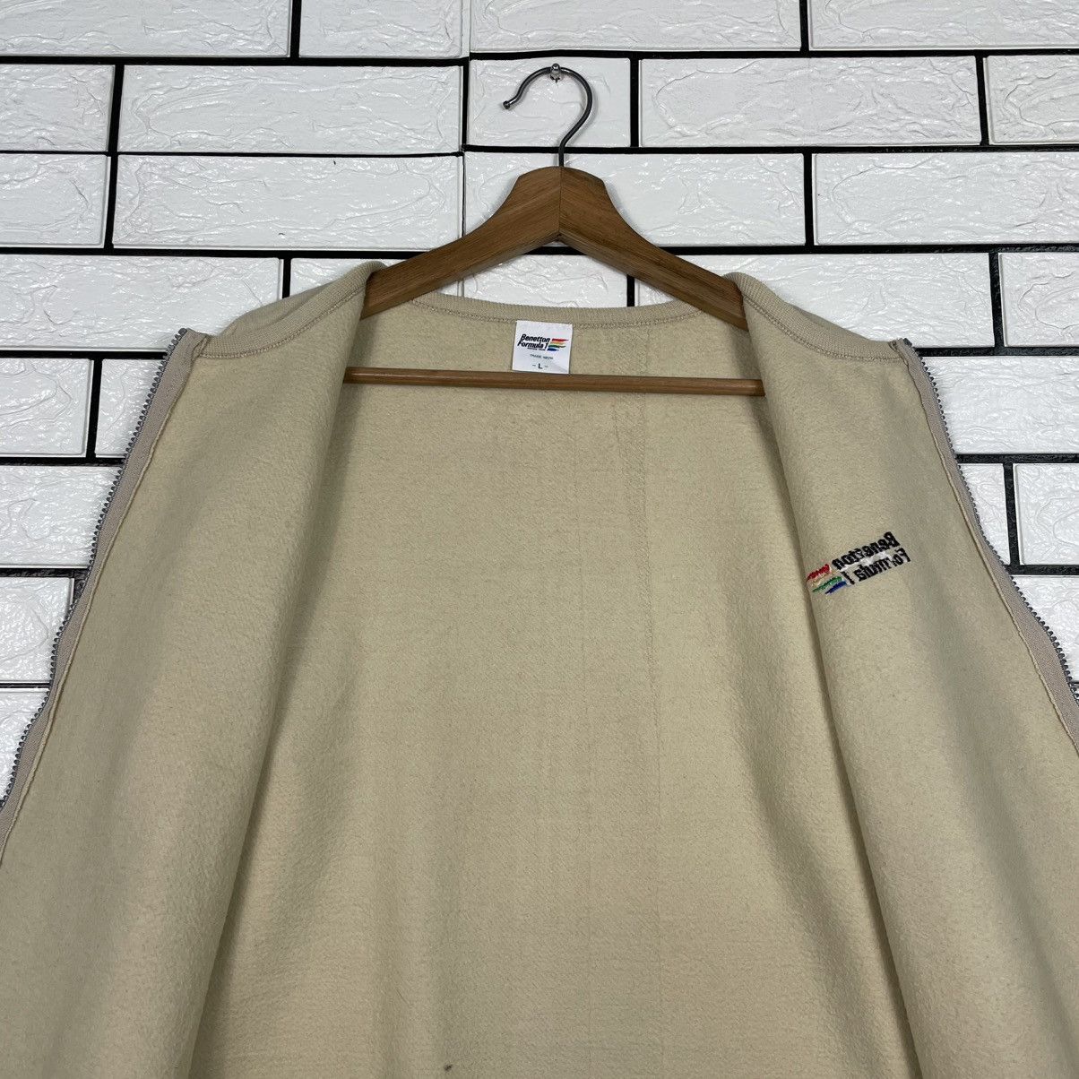 Benetton Benetton Formula One Zipper Sweater Size US M / EU 48-50 / 2 - 12 Thumbnail