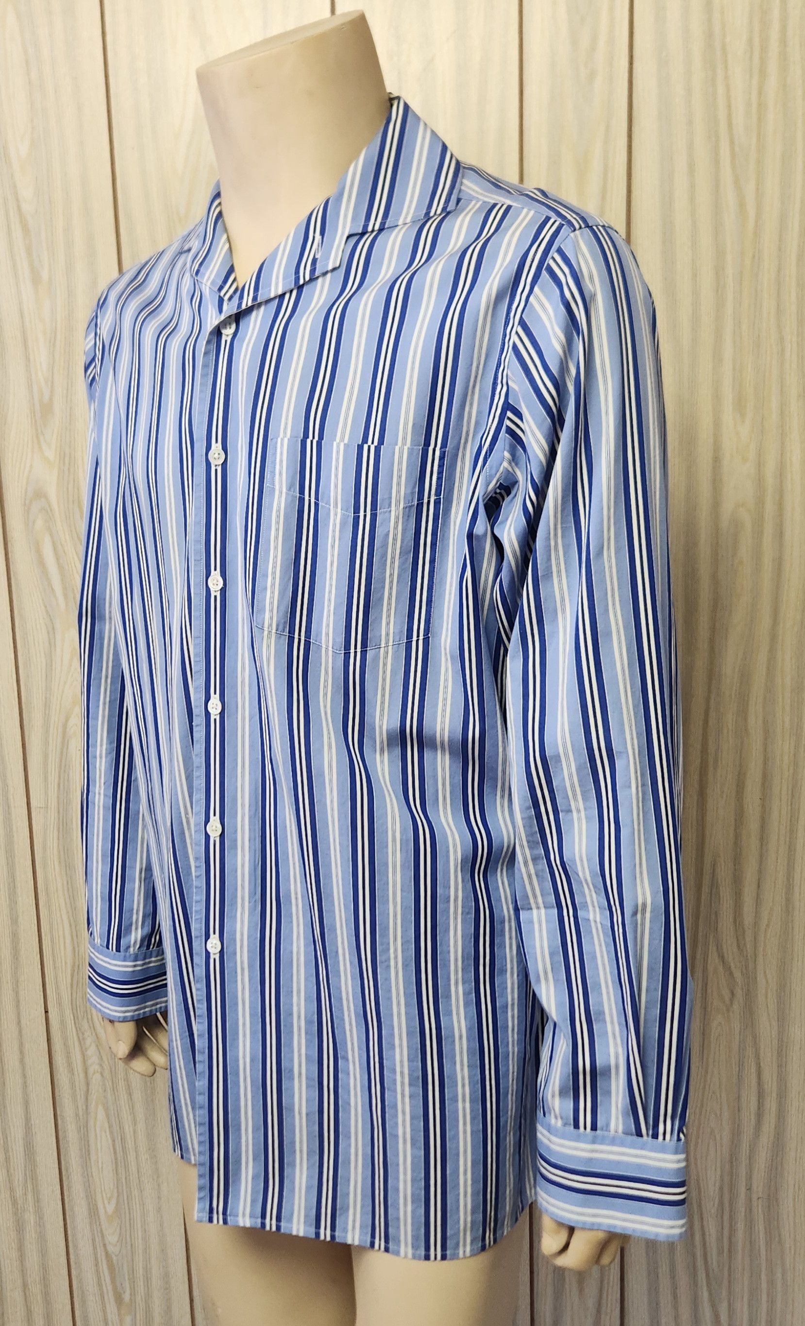 Polo Ralph Lauren Polo striped shirt L men's cotton stripe Ralph Lauren Size US L / EU 52-54 / 3 - 1 Thumbnail
