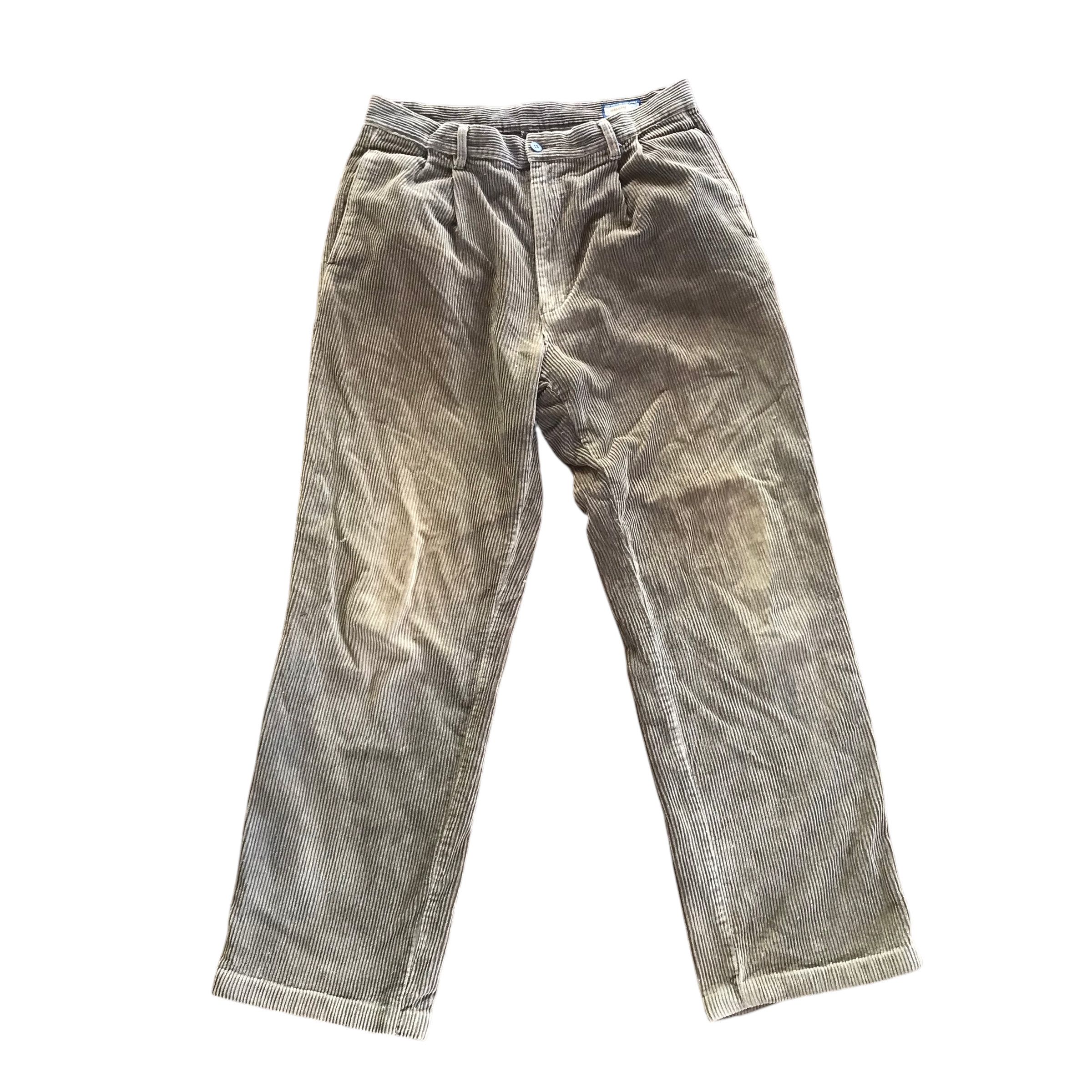 Uniqlo × Vintage Vintage 90s Uniqlo Corduroy Pants Size US 31 - 1 Thumbnail