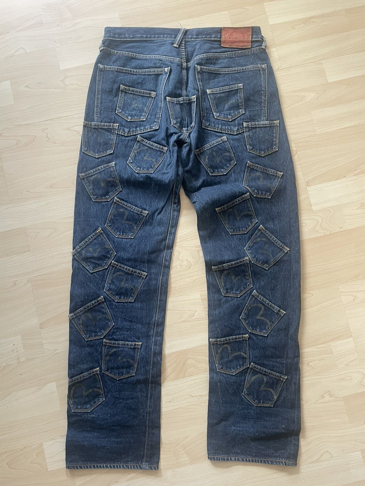 Evisu Vintage Evisu LOT 0001 Multi-Pocket Jeans Size US 32 / EU 48 - 1 Thumbnail