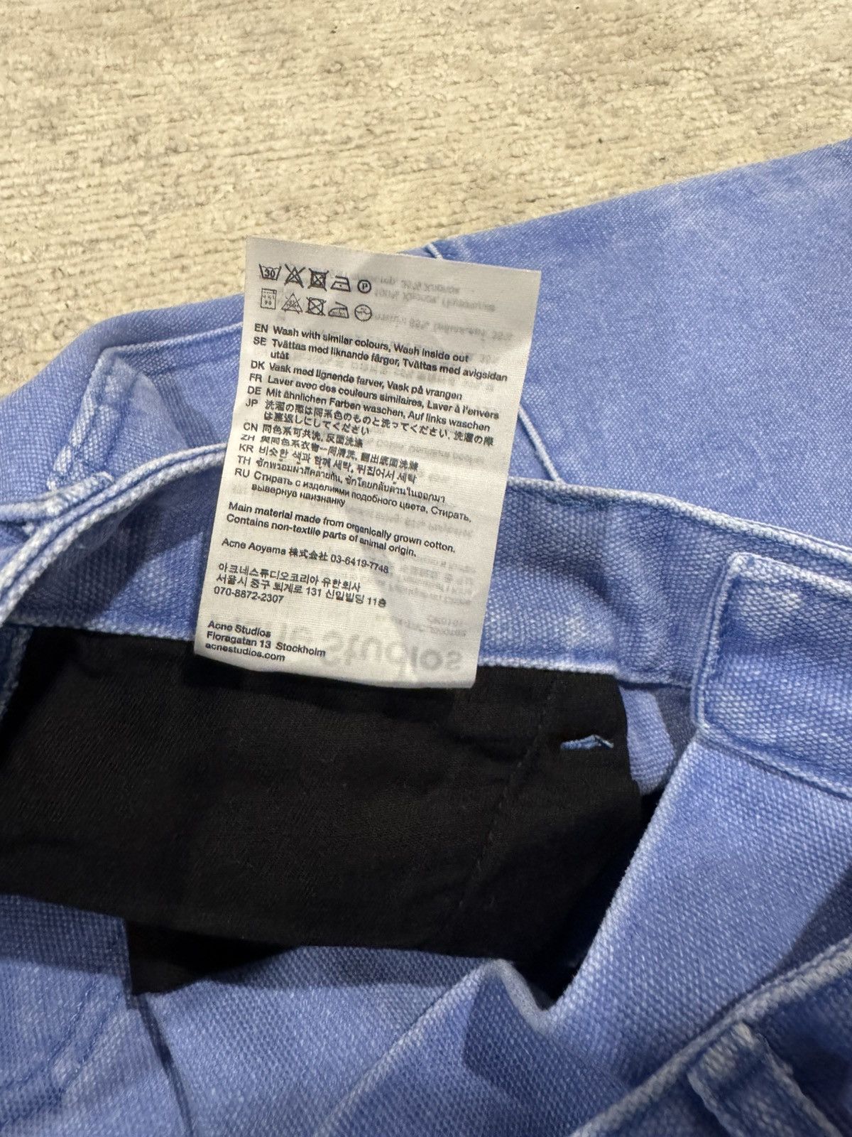 Acne Studios Acne Studios Vintage Blue Jeans (baggy loose fit) Size US 30 / EU 46 - 6 Thumbnail