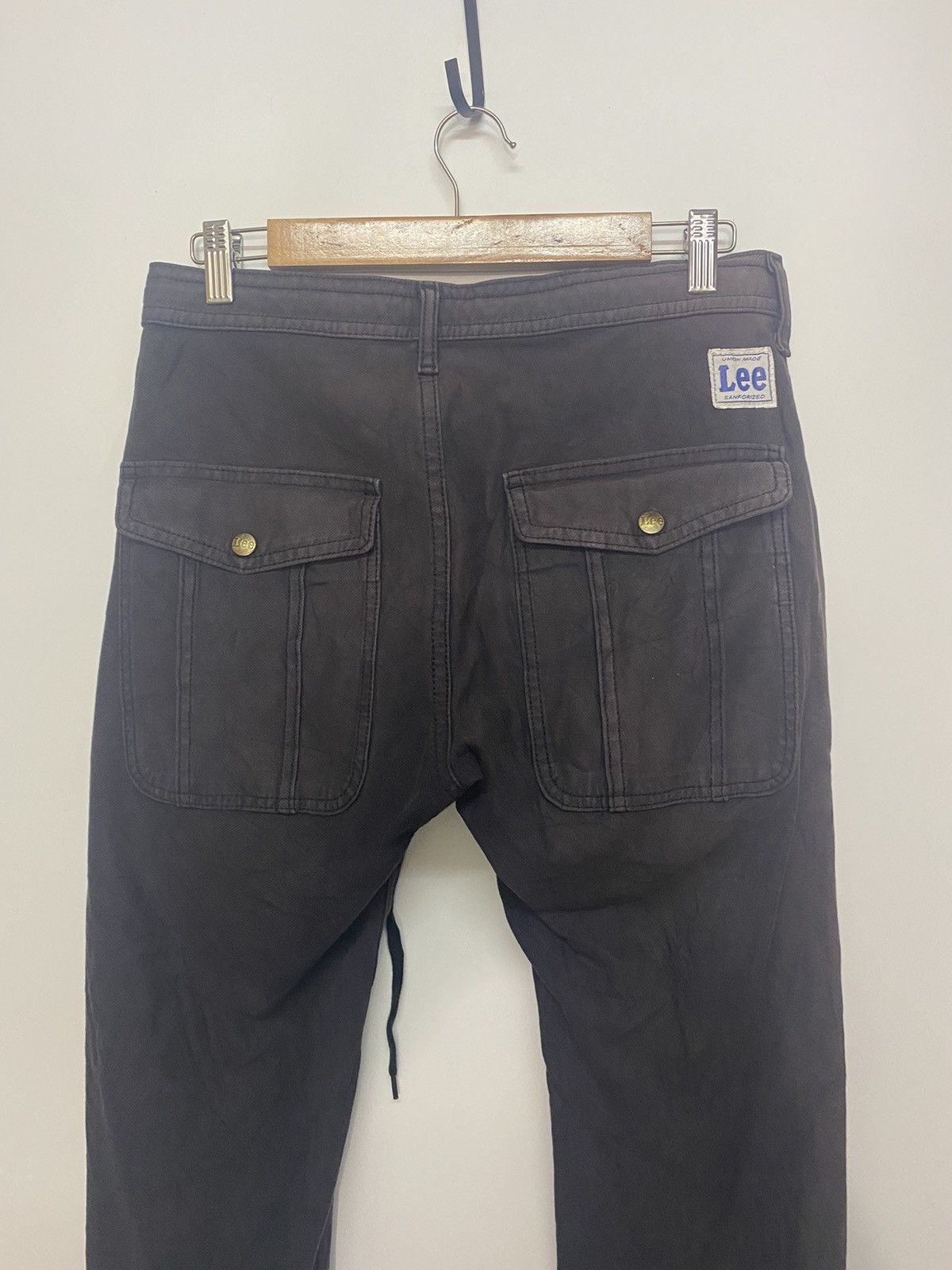 Lee × Vintage Vintage Lee Union Made Sanforized Utilities Pants Size US 30 / EU 46 - 11 Thumbnail