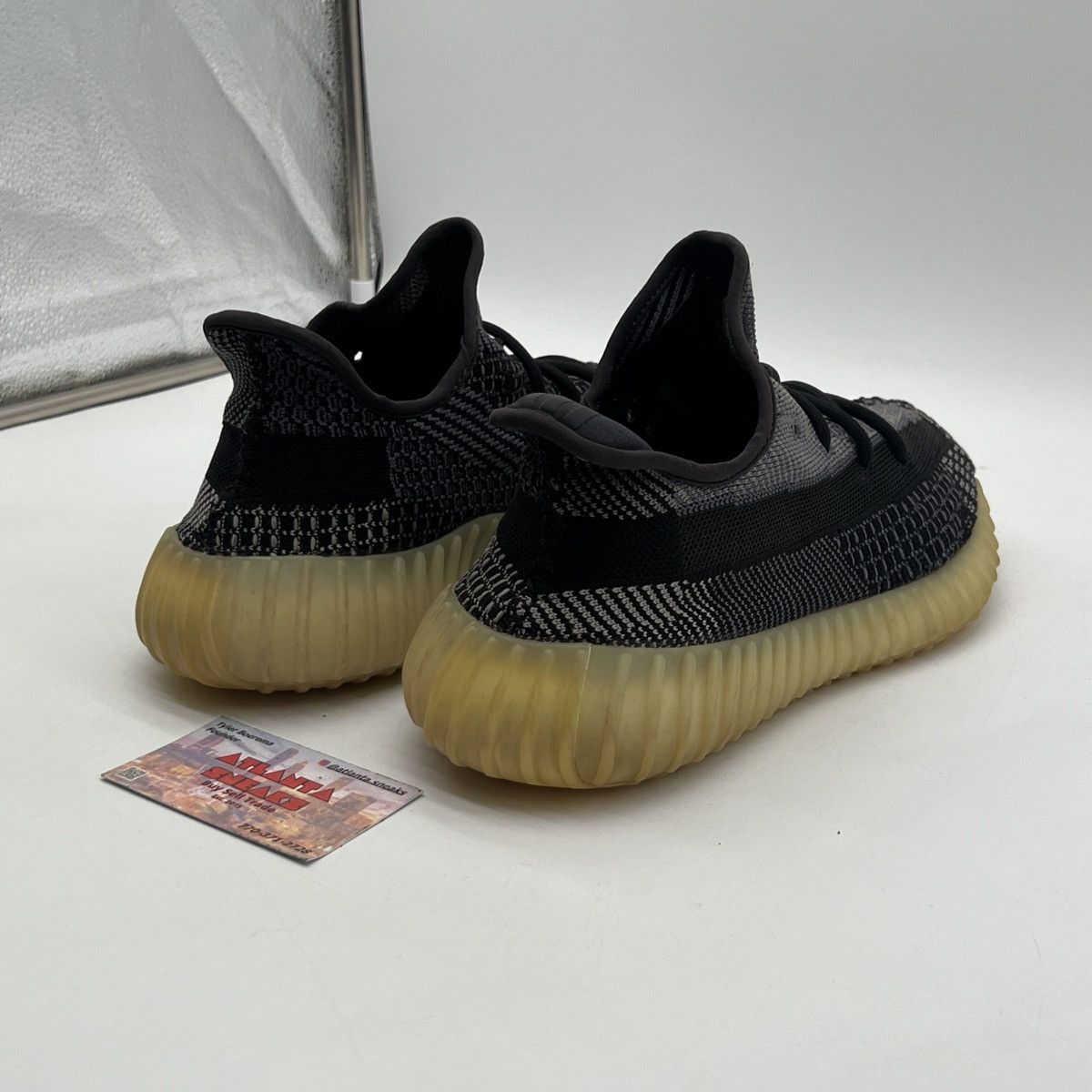 Adidas Yeezy boost 350 Carbon Size US 11.5 / EU 44-45 - 5 Thumbnail