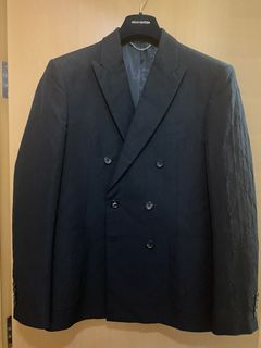 LVSE Single-Breasted Embossed Monogram Jacket - Men - Ready-to