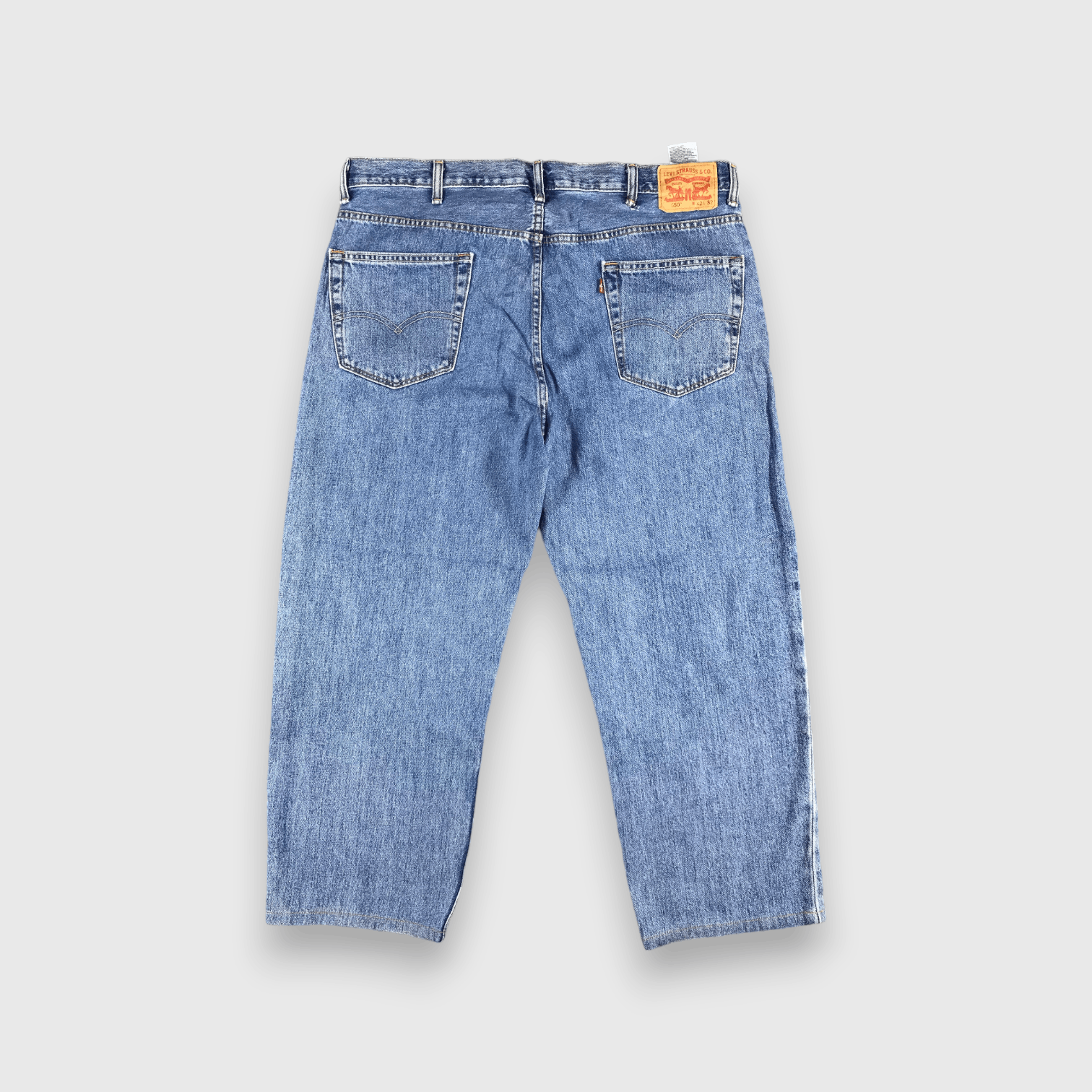 Levi's Vintage Blue Wash Levis 550 Jeans-J2210 Size US 42 / EU 58 - 2 Thumbnail