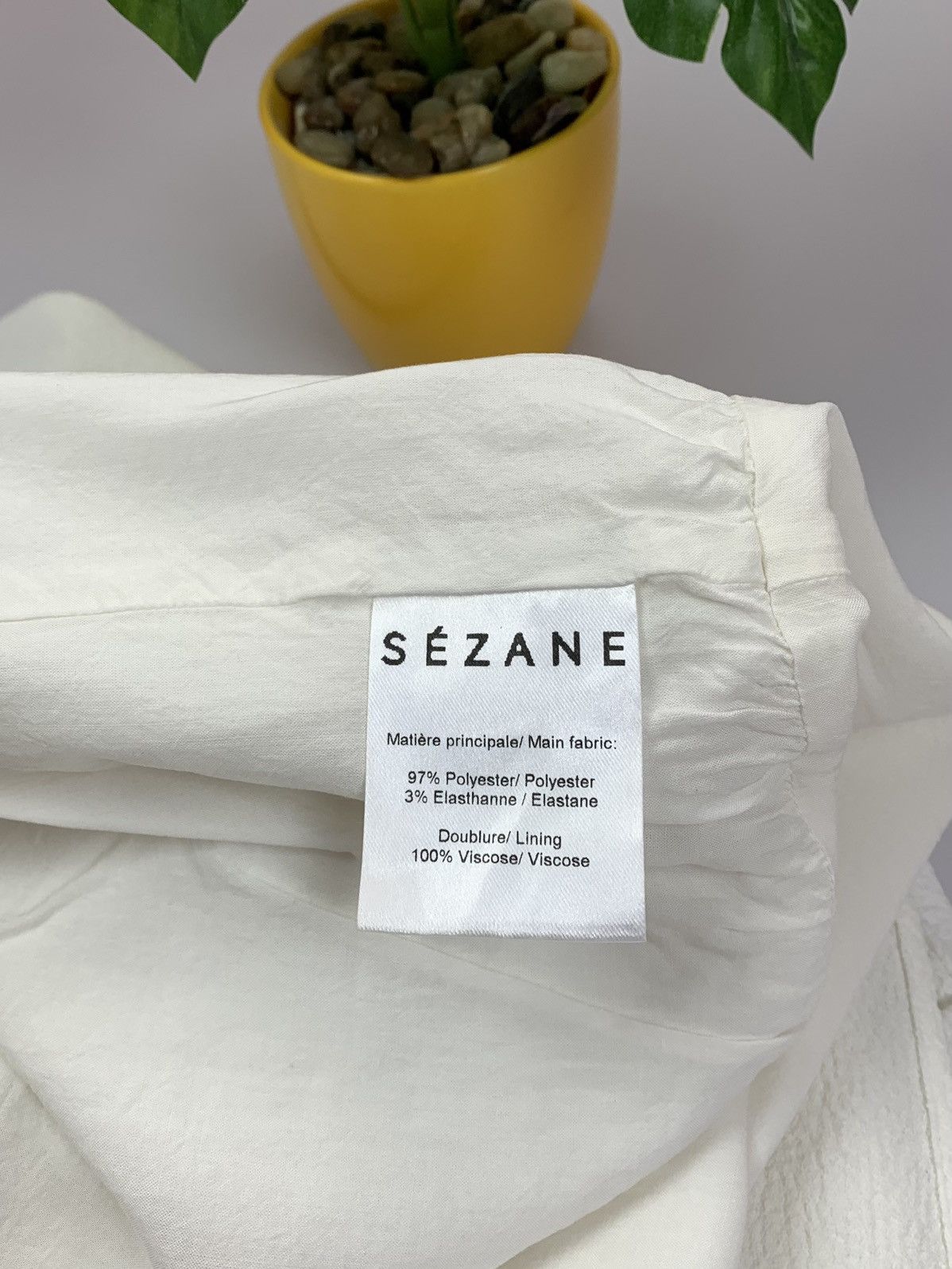 Sezane Sezane By Morgane Sezalory Womens Elsa Blouse Size 40 Size M / US 6-8 / IT 42-44 - 8 Thumbnail