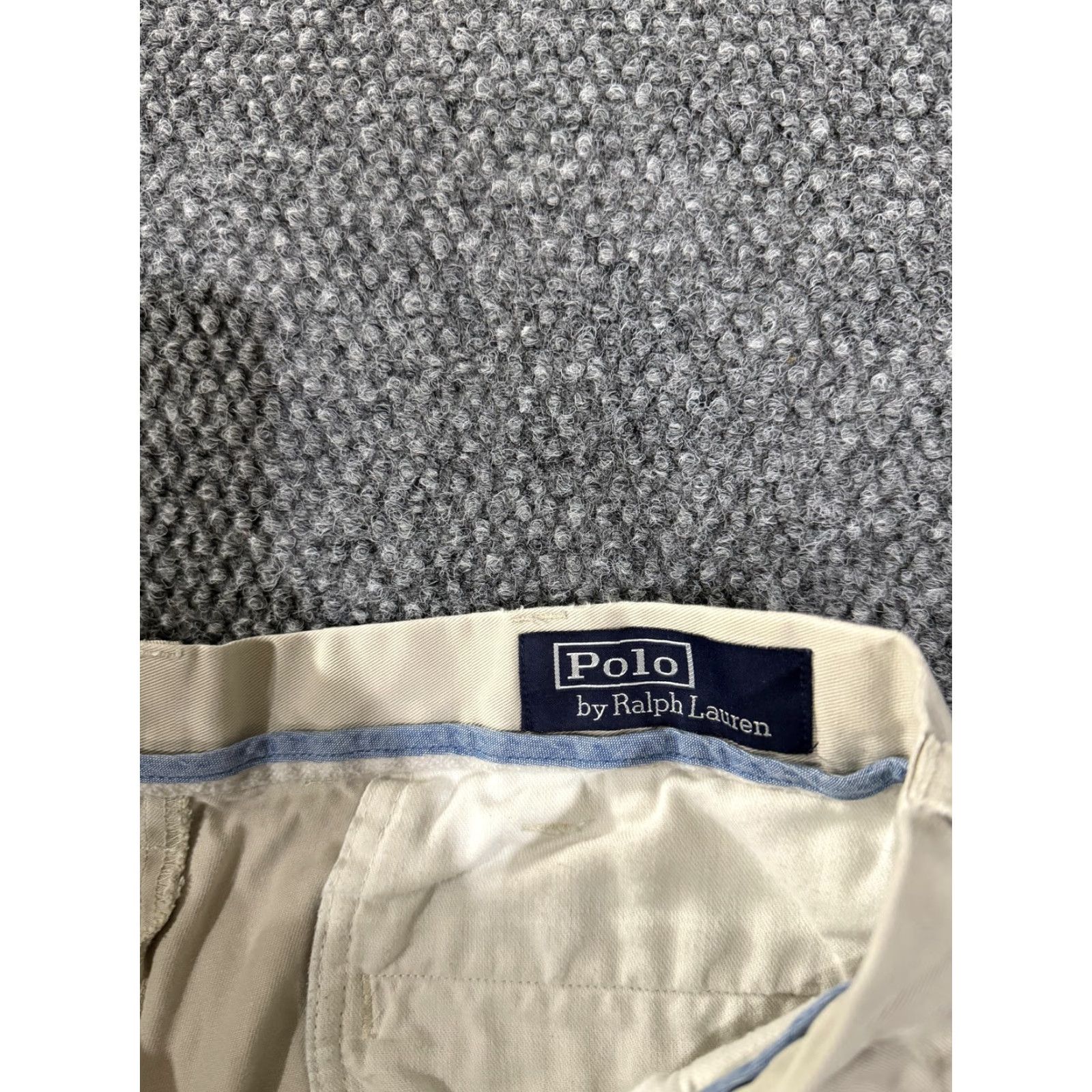 Polo Ralph Lauren Polo Ralph Lauren Shorts Mens 34 Beige Classic Fit Pleated 9 Inch Chino Casual Polo Logo Pocket Size US S / EU 44-46 / 1 - 4 Thumbnail